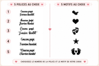 Chaussettes « Message d’annonce » - Un détail tout doux pour annoncer un bonheur à venir.