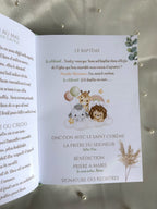 Livret de cérémonie « Balade Champêtre » - Une page après l'autre, l'histoire d'un moment précieux