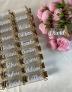 Fiole " Fleur de nom " - Un prénom chuchoté dans une fiole aux parfums d'éternité.