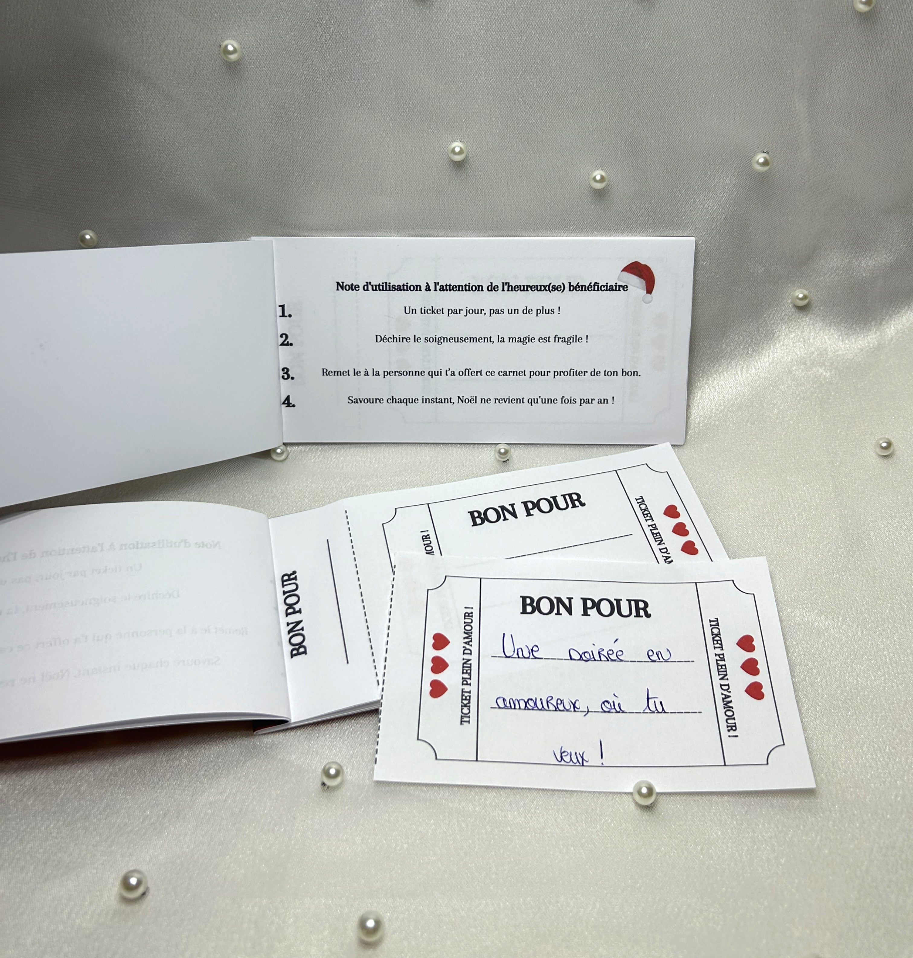 Carnet de bons de l’avent - Un carnet pour patienter jusqu’à Noël, sans jamais perdre la magie.