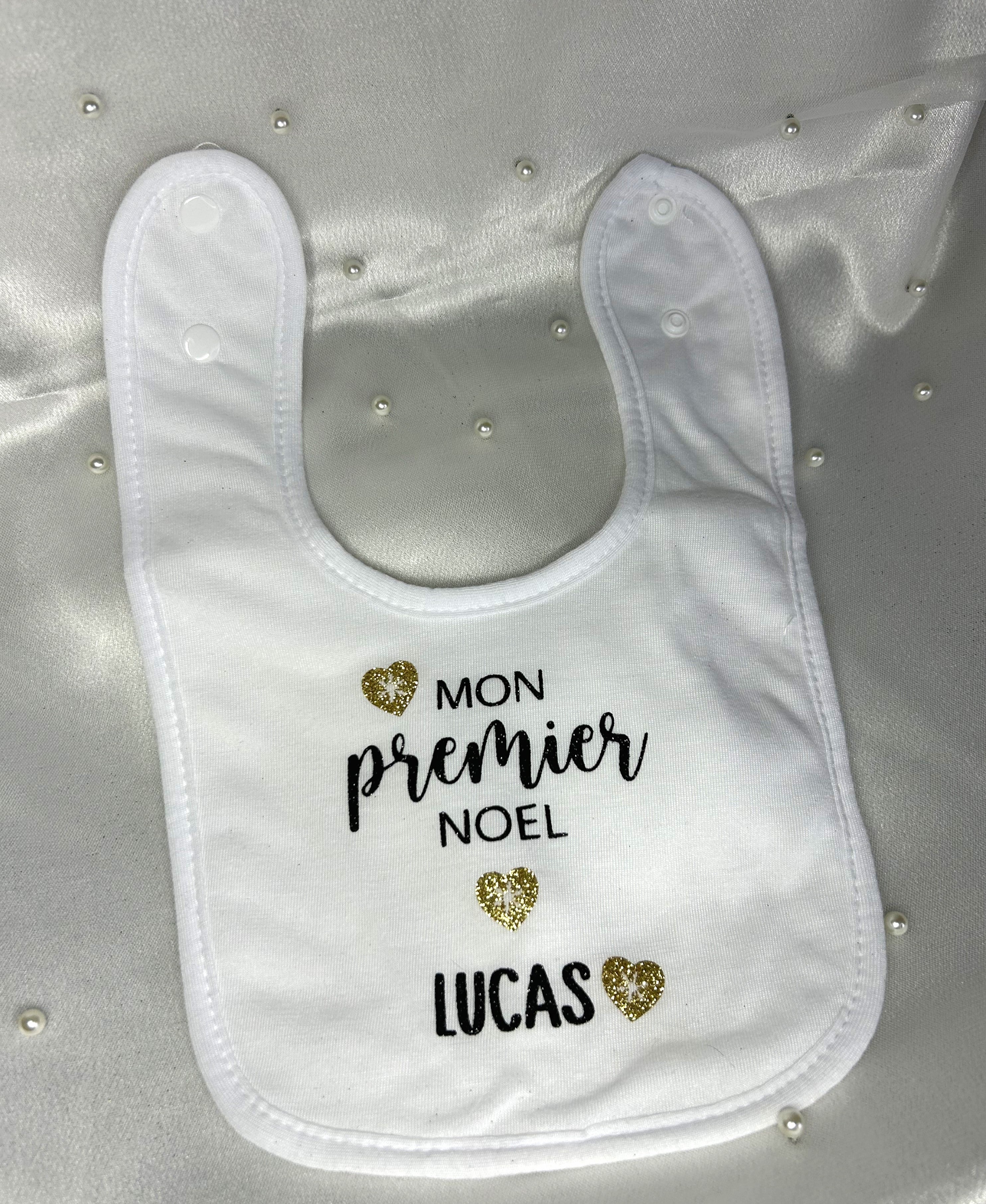 Bavoir « Mon premier Noël »