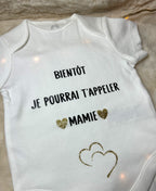 Body « Bientôt je pourrai t'appeler mamie/papi »