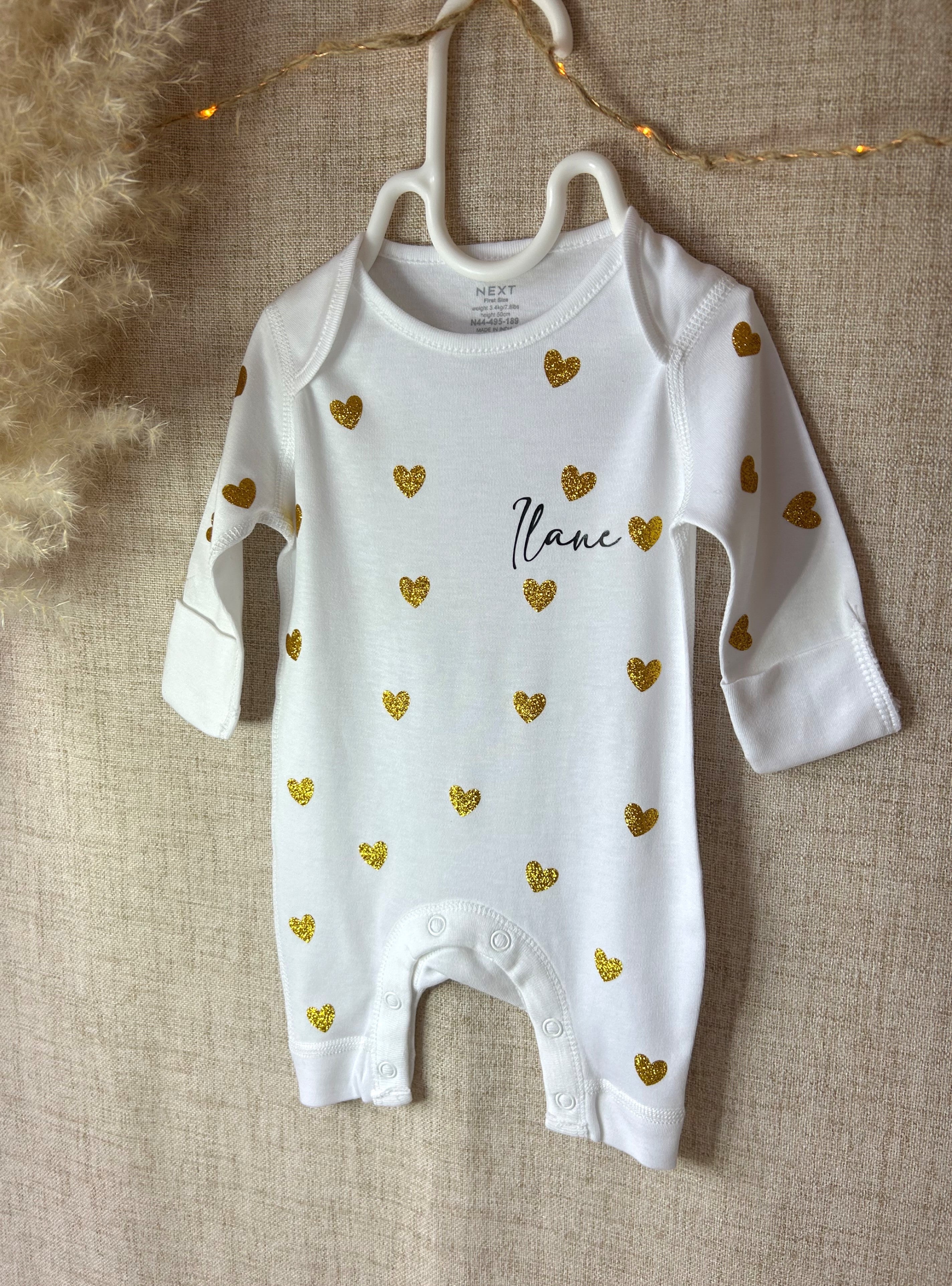 Pyjama « Petit cœur » - Pour envelopper les nuits de douceur.