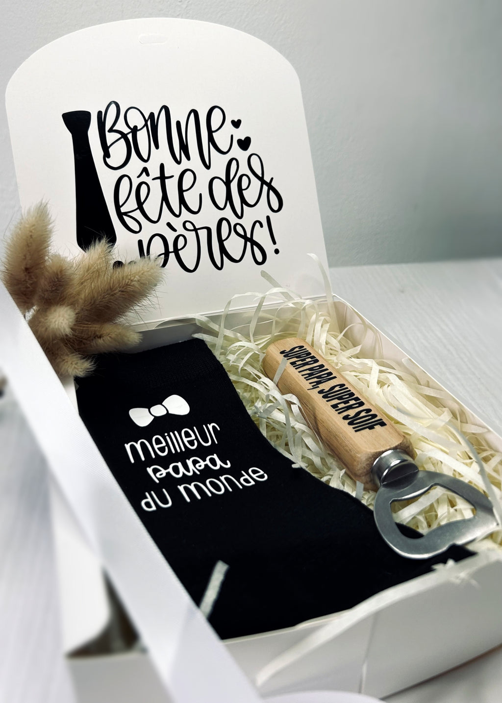 Box " Bonne fête Papa " - Petites attentions pour un grand papa