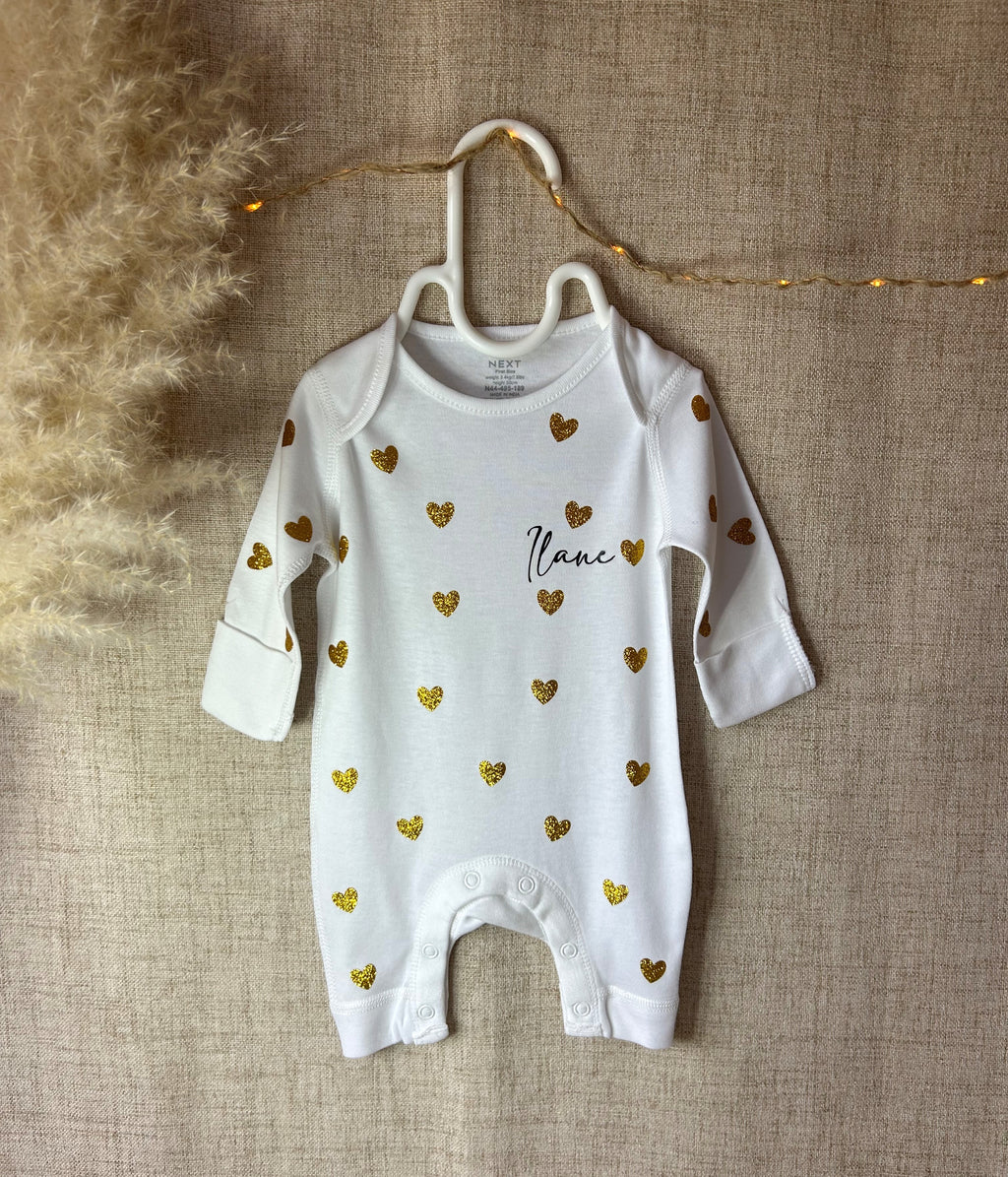 Pyjama « Petit cœur » - Pour envelopper les nuits de douceur.
