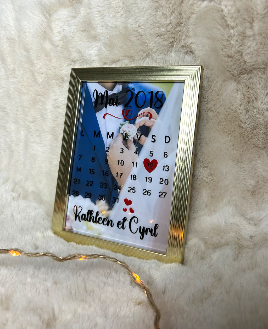 Cadre « Souvenir encadré » - Parce que certains jours méritent d’être gardés près de soi.