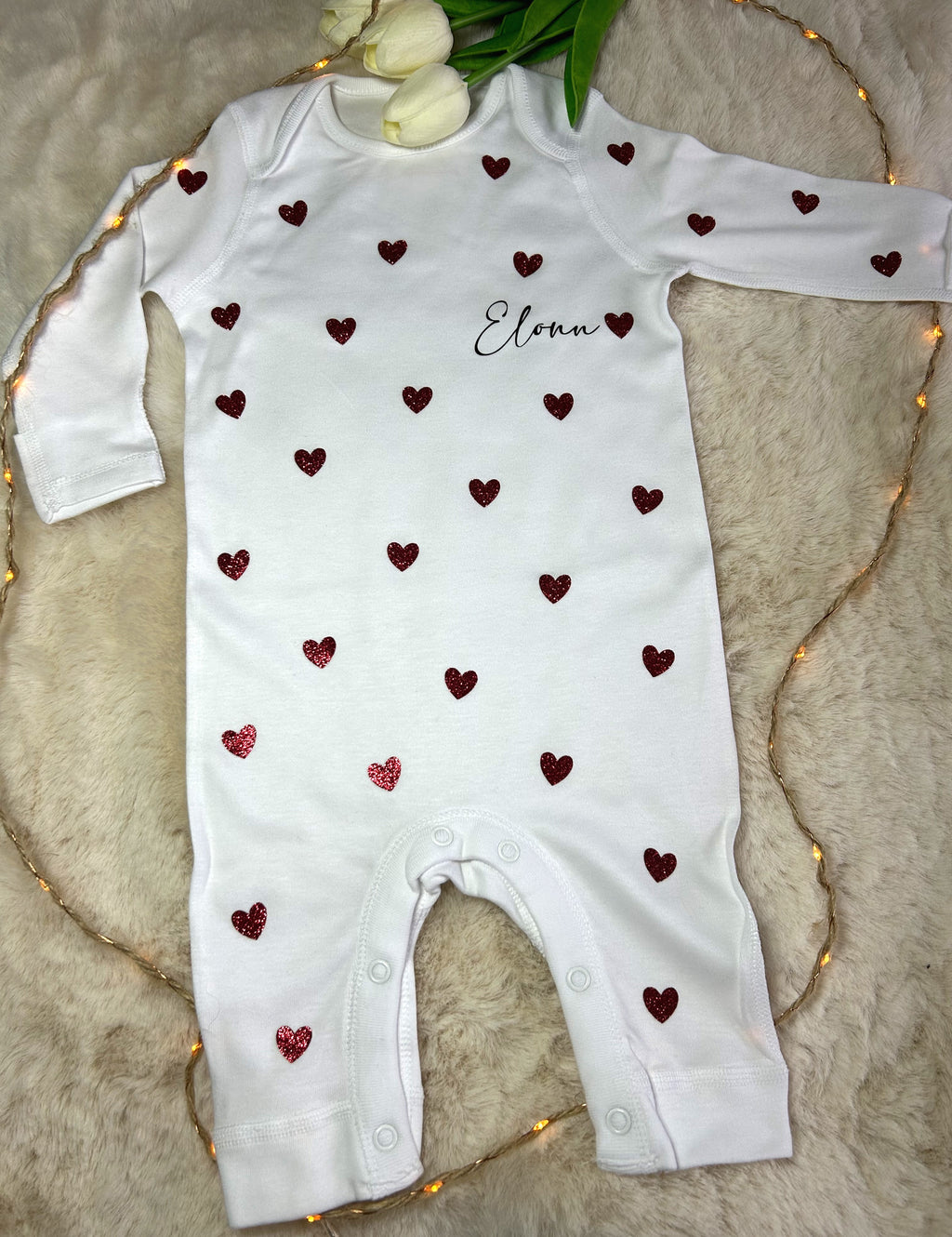 Pyjama « Petit cœur » - Pour envelopper les nuits de douceur.