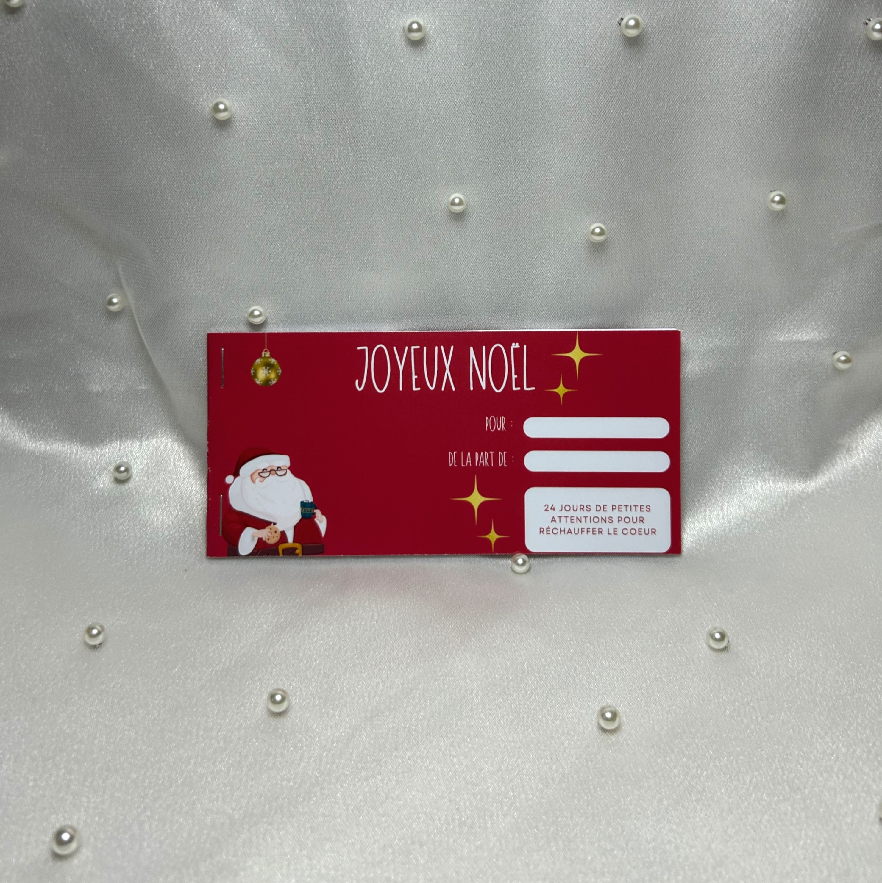 Carnet de bons de l’avent - Un carnet pour patienter jusqu’à Noël, sans jamais perdre la magie.