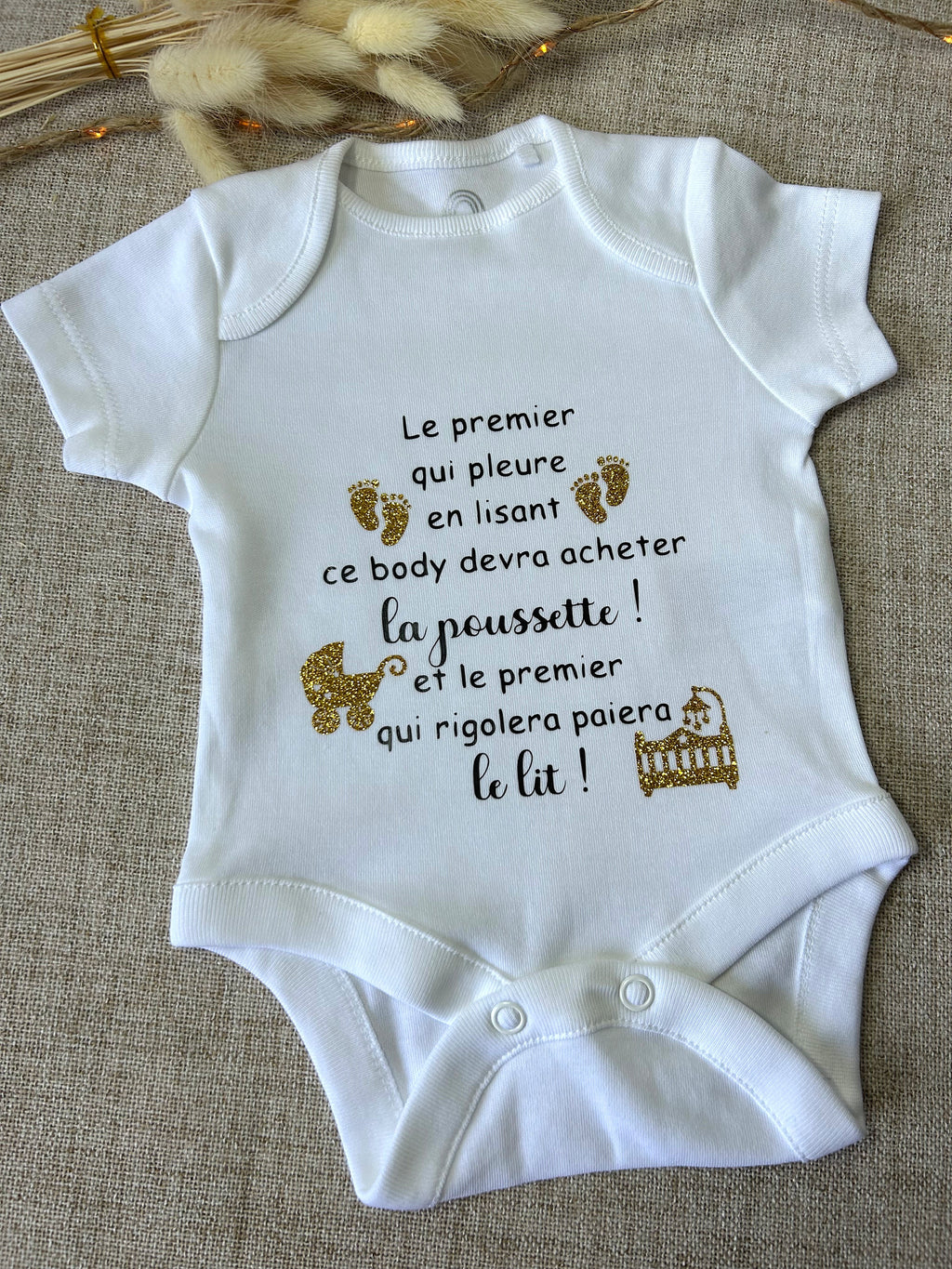 Body « Le premier qui pleure en lisant ce body… »