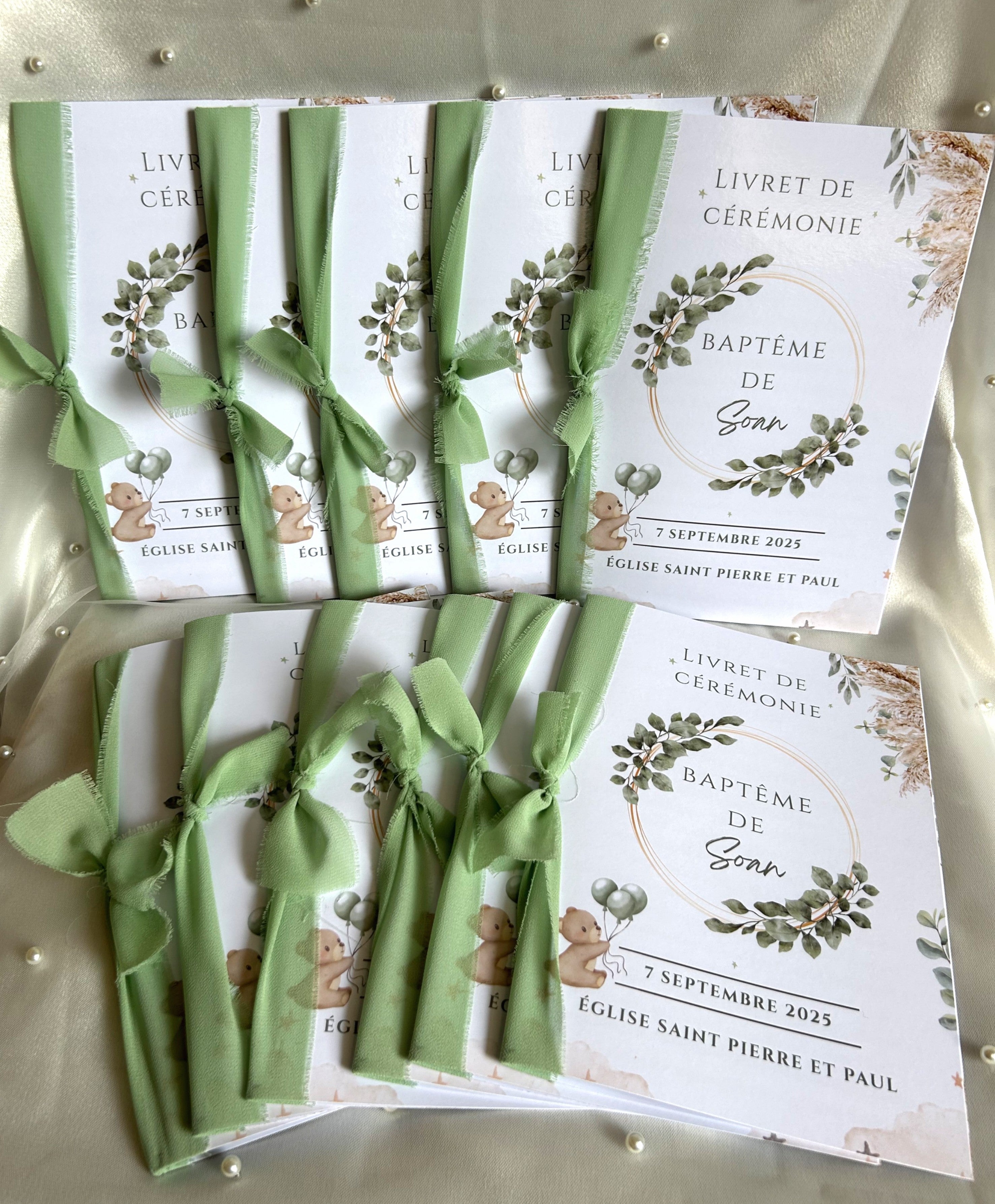 Livret de cérémonie « Balade Champêtre » - Une page après l'autre, l'histoire d'un moment précieux