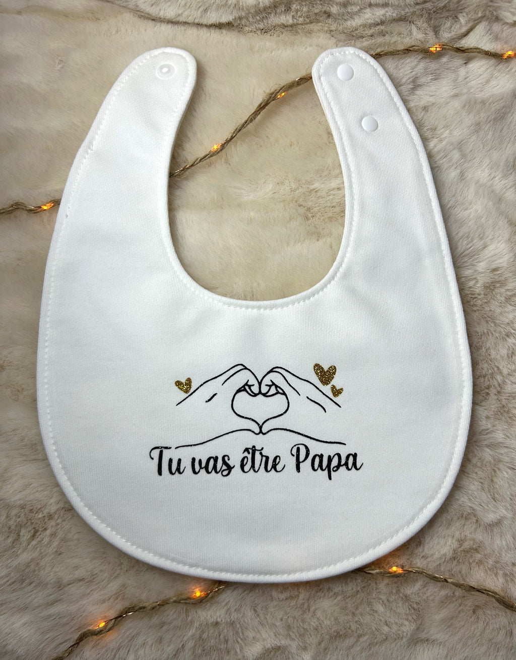 Bavoir « Tu vas être papa »