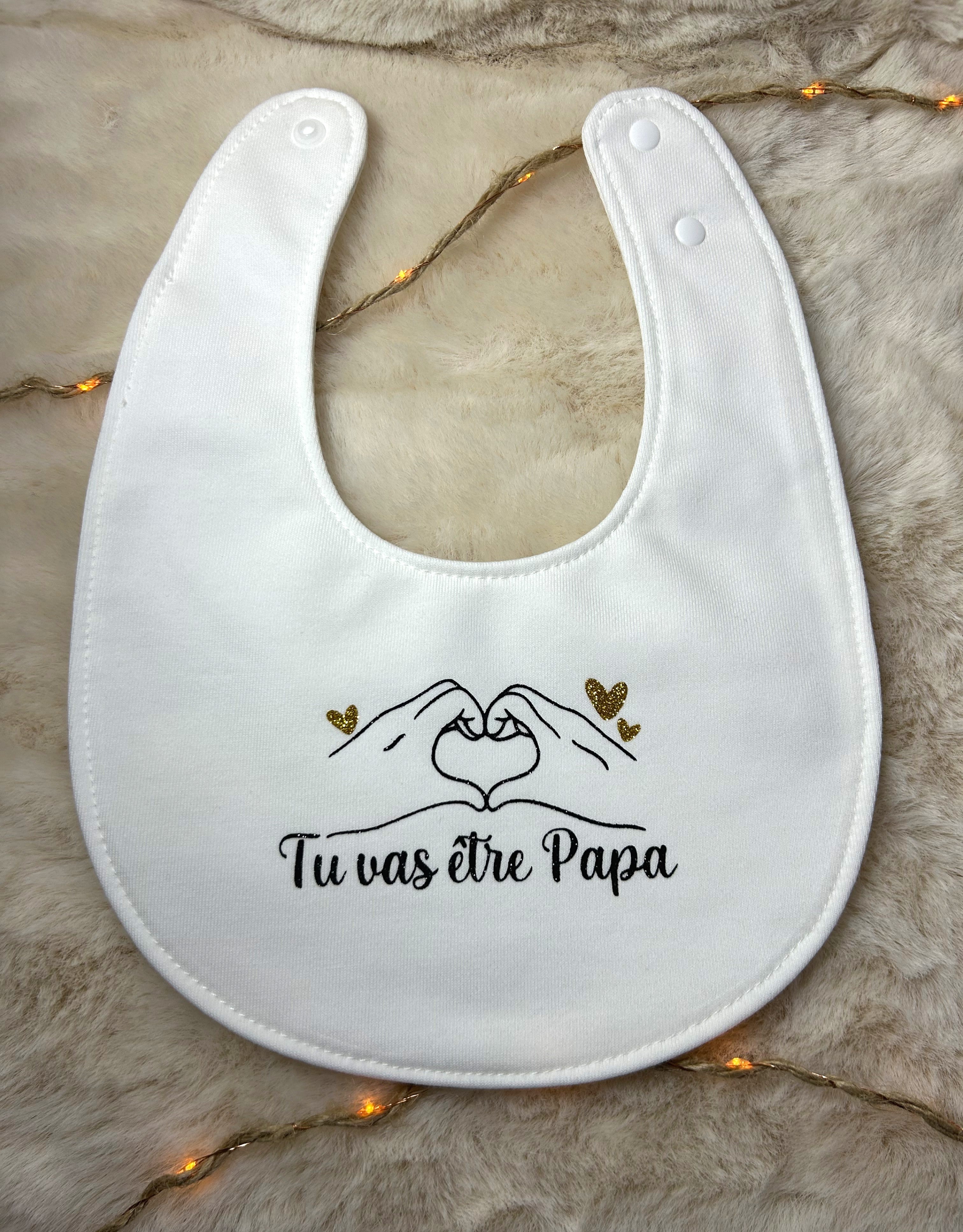 Bavoir « Tu vas être papa »