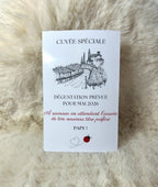 Etiquette bouteille « Cuvée Spéciale » - Un message à déboucher avec le sourire