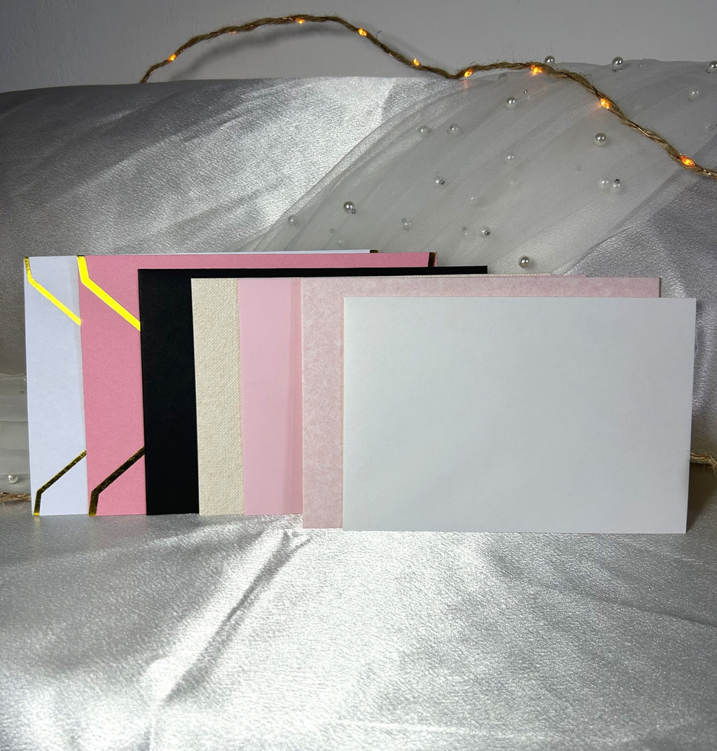 Carte avec enveloppe et ruban - Un mot doux, un grand rôle « Demande parrain / marraine »