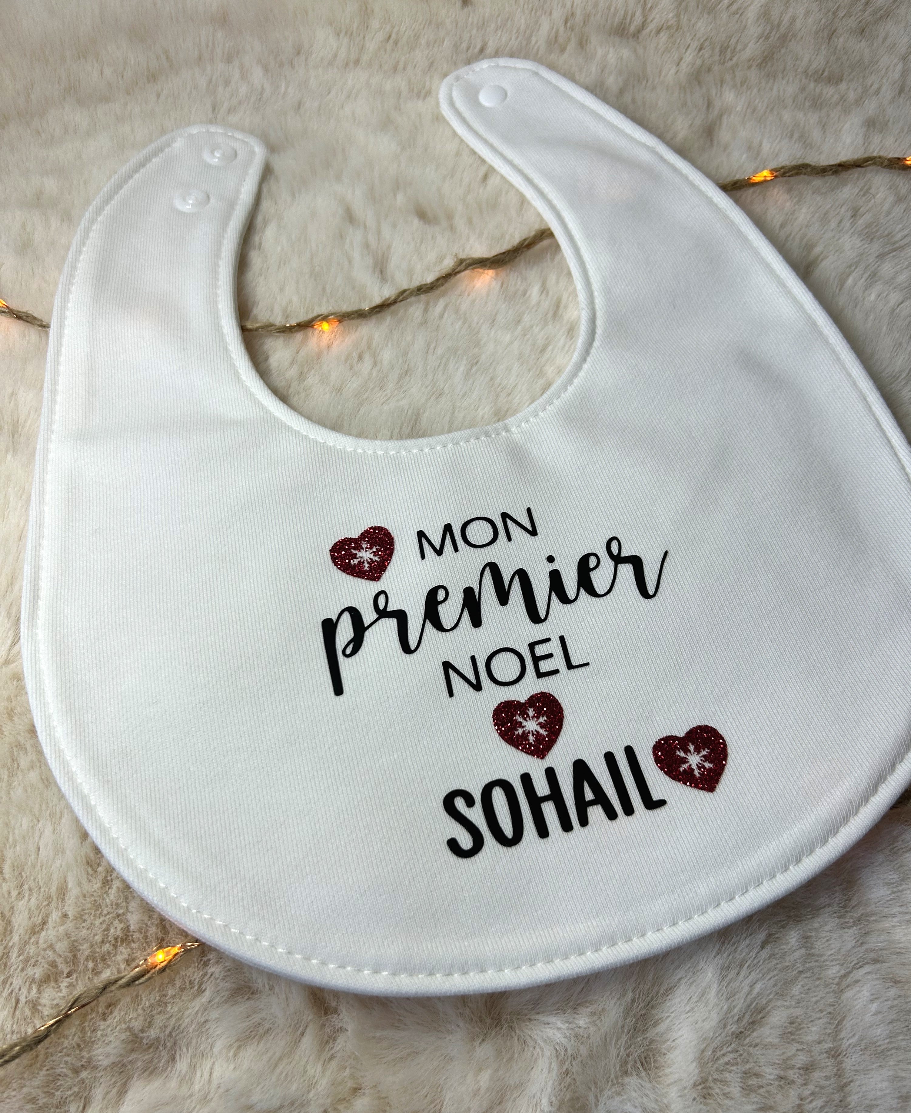 Bavoir « Mon premier Noël »