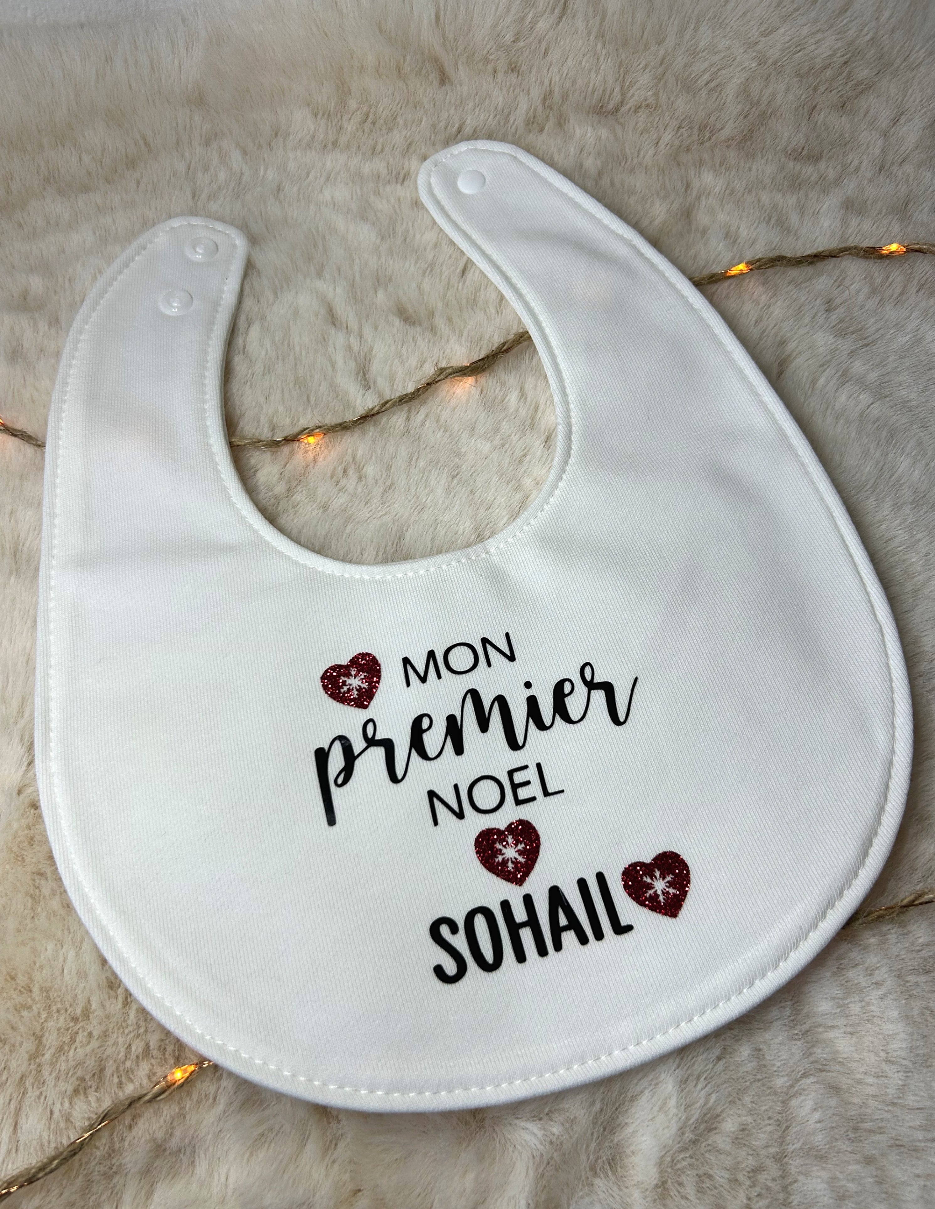 Bavoir « Mon premier Noël »