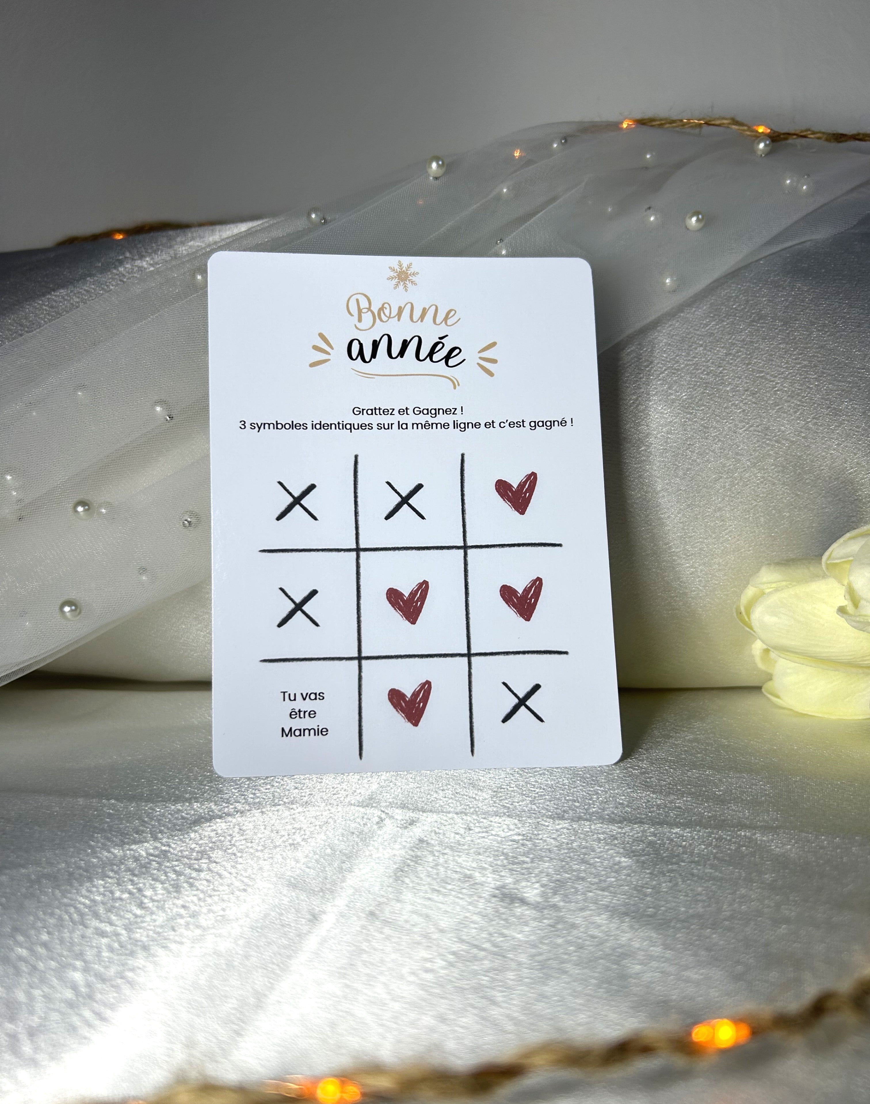 Morpion de l’amour - « Neuf cases, un secret… et une annonce inoubliable »