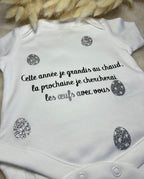 Body « Cette année je grandis au chaud… »
