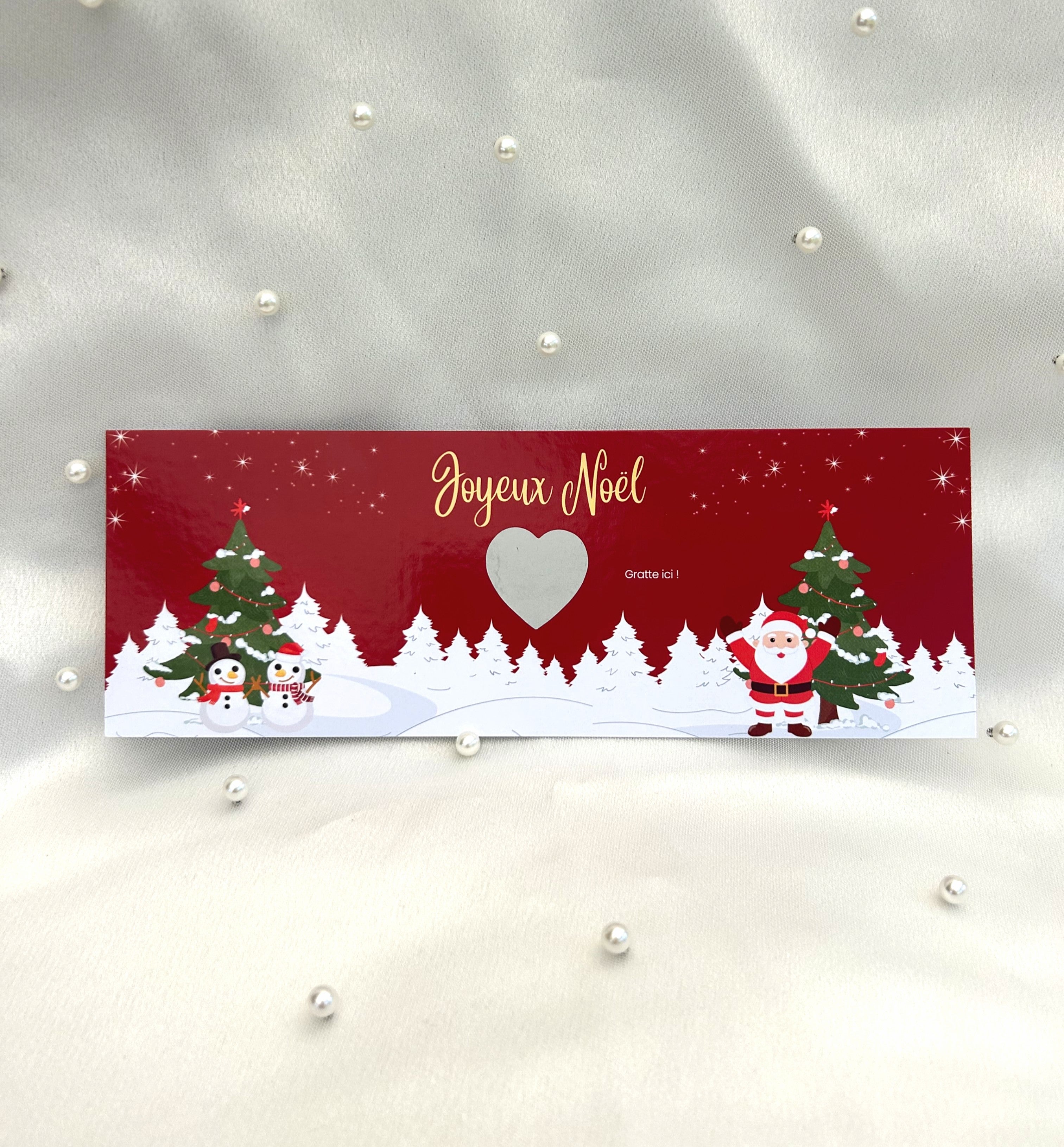 Cartes à gratter spécial Noël