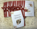 Livret de cérémonie « Éclat Terracotta » - Une ambiance bohème et chaleureuse pour accompagner les plus beaux instants de votre cérémonie.