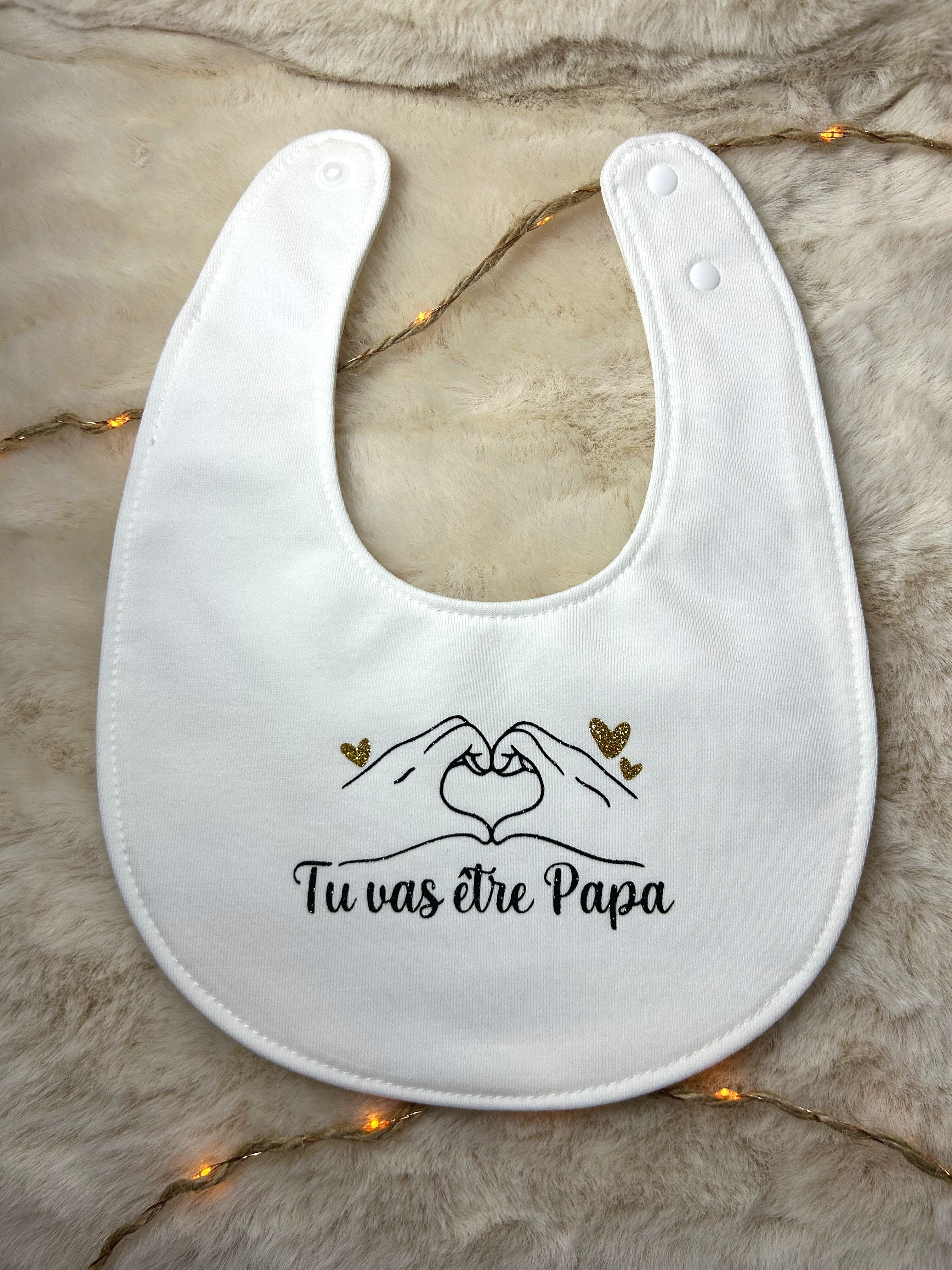 Bavoir « Tu vas être papa »