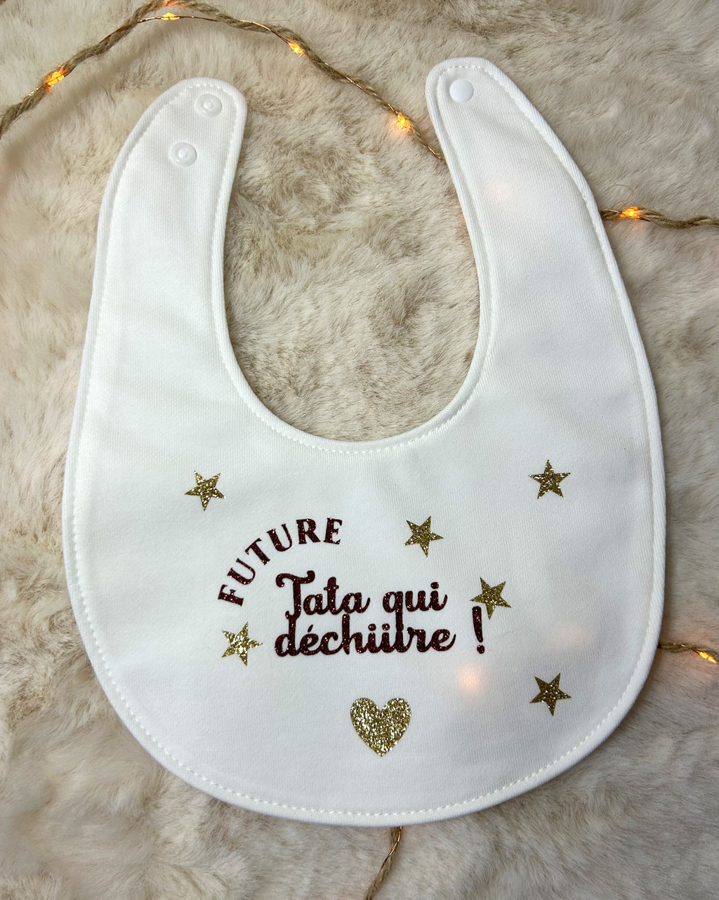 Bavoir « Future tata  qui déchiiire ! »