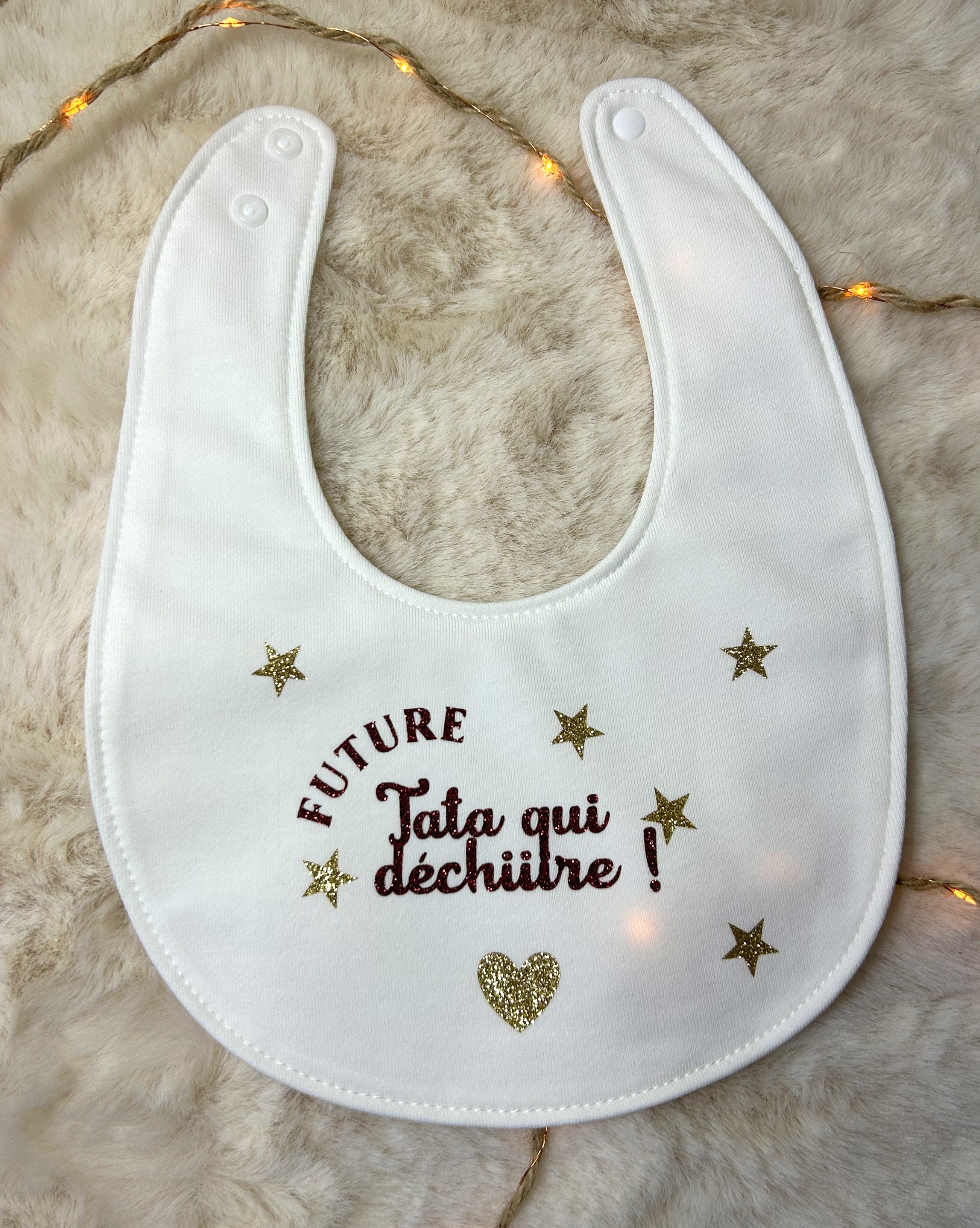 Bavoir « Future tata  qui déchiiire ! »