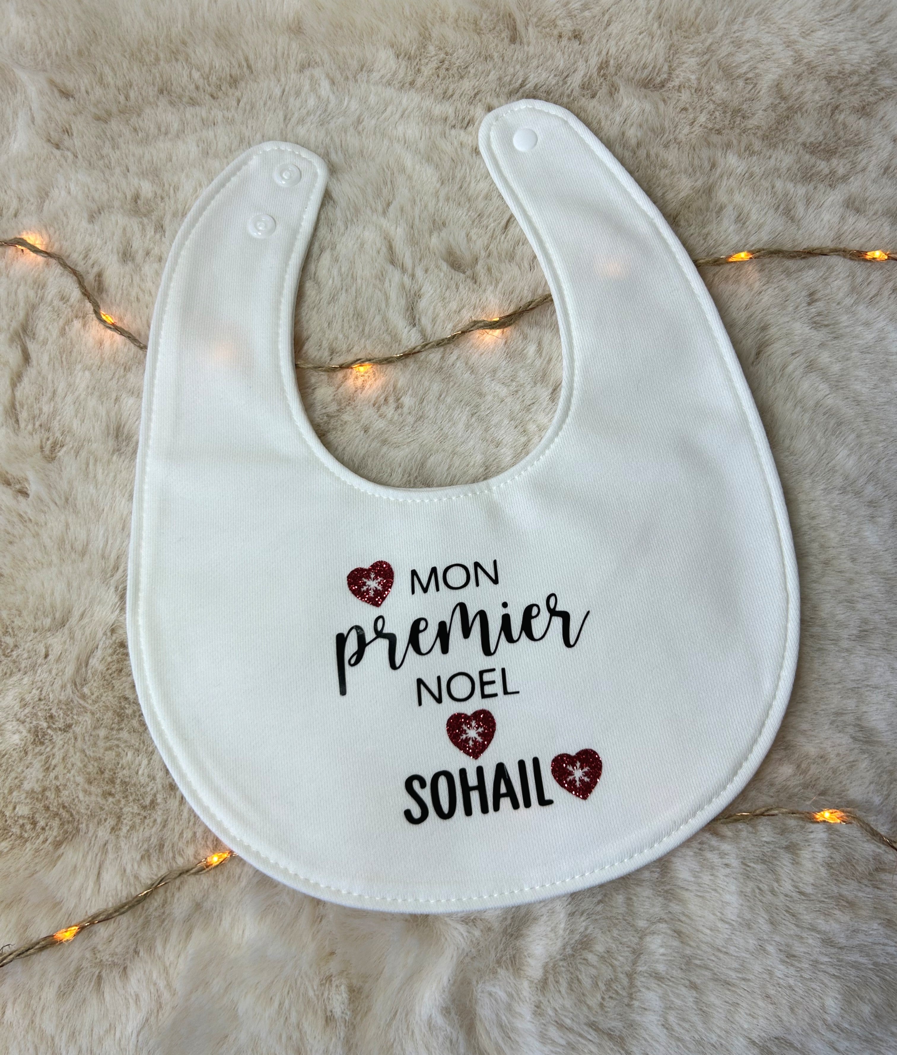 Bavoir « Mon premier Noël »