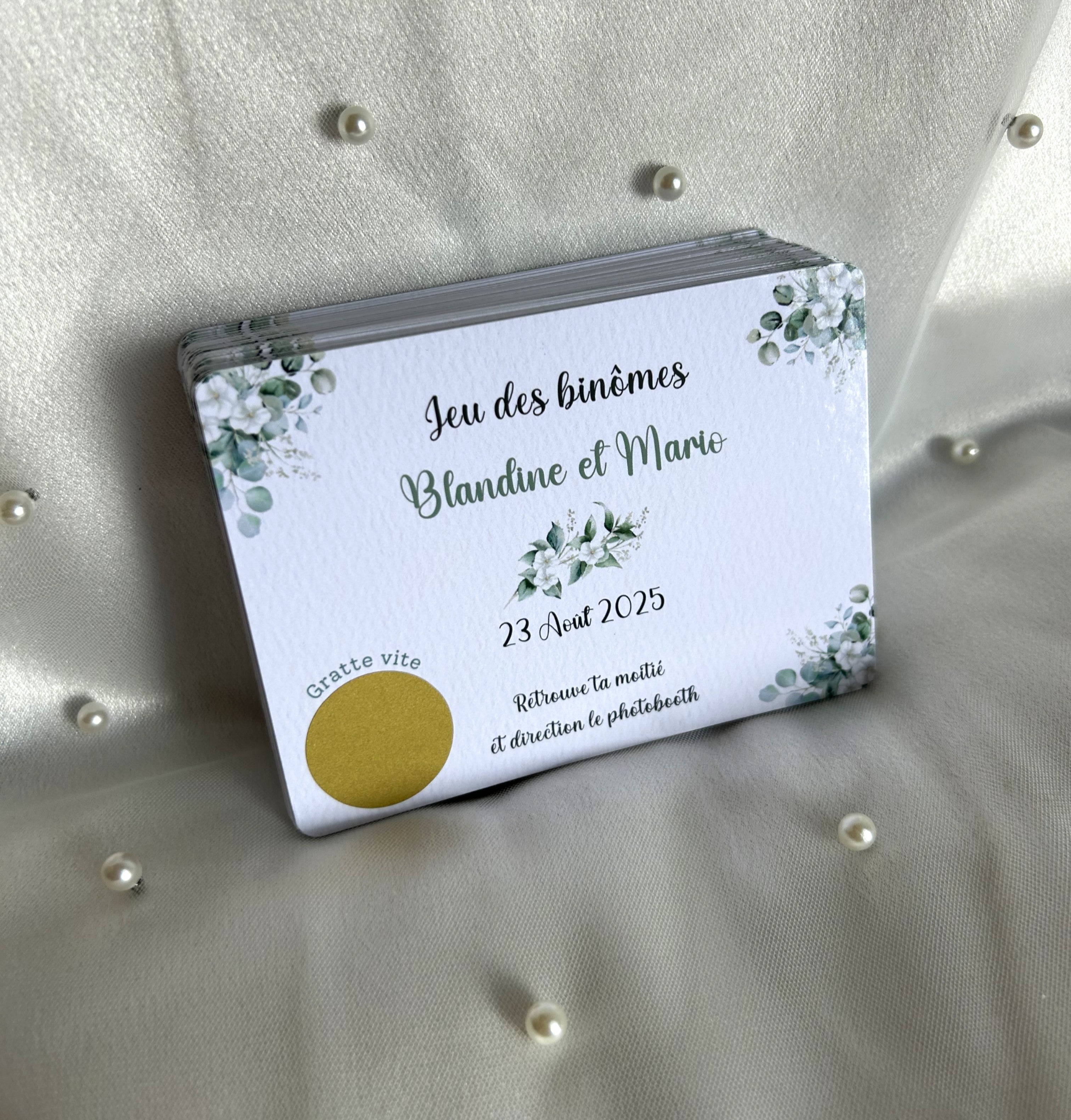 Jeu des binômes «Le duo mystère » - Moment d'échange et de convivialité