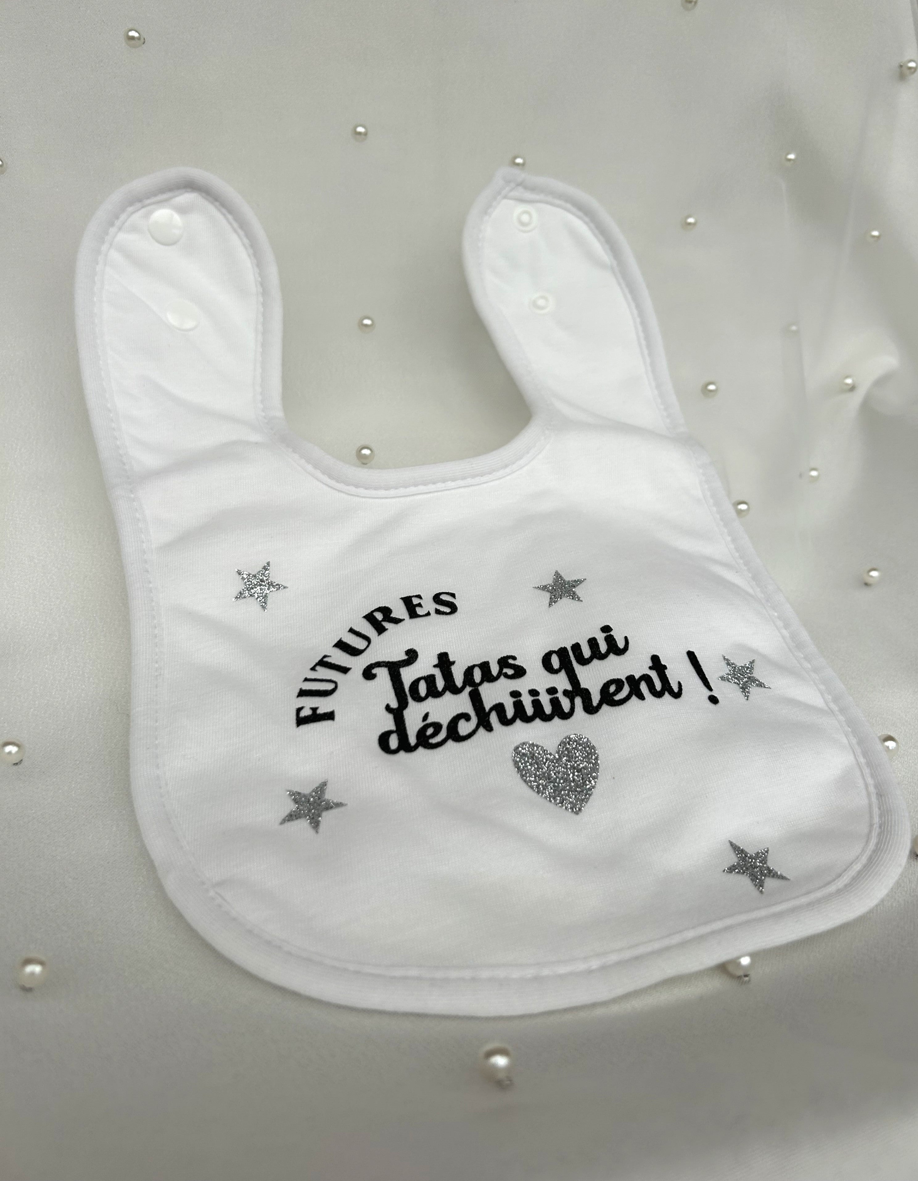 Bavoir « Futures tatas qui déchiiirent ! »