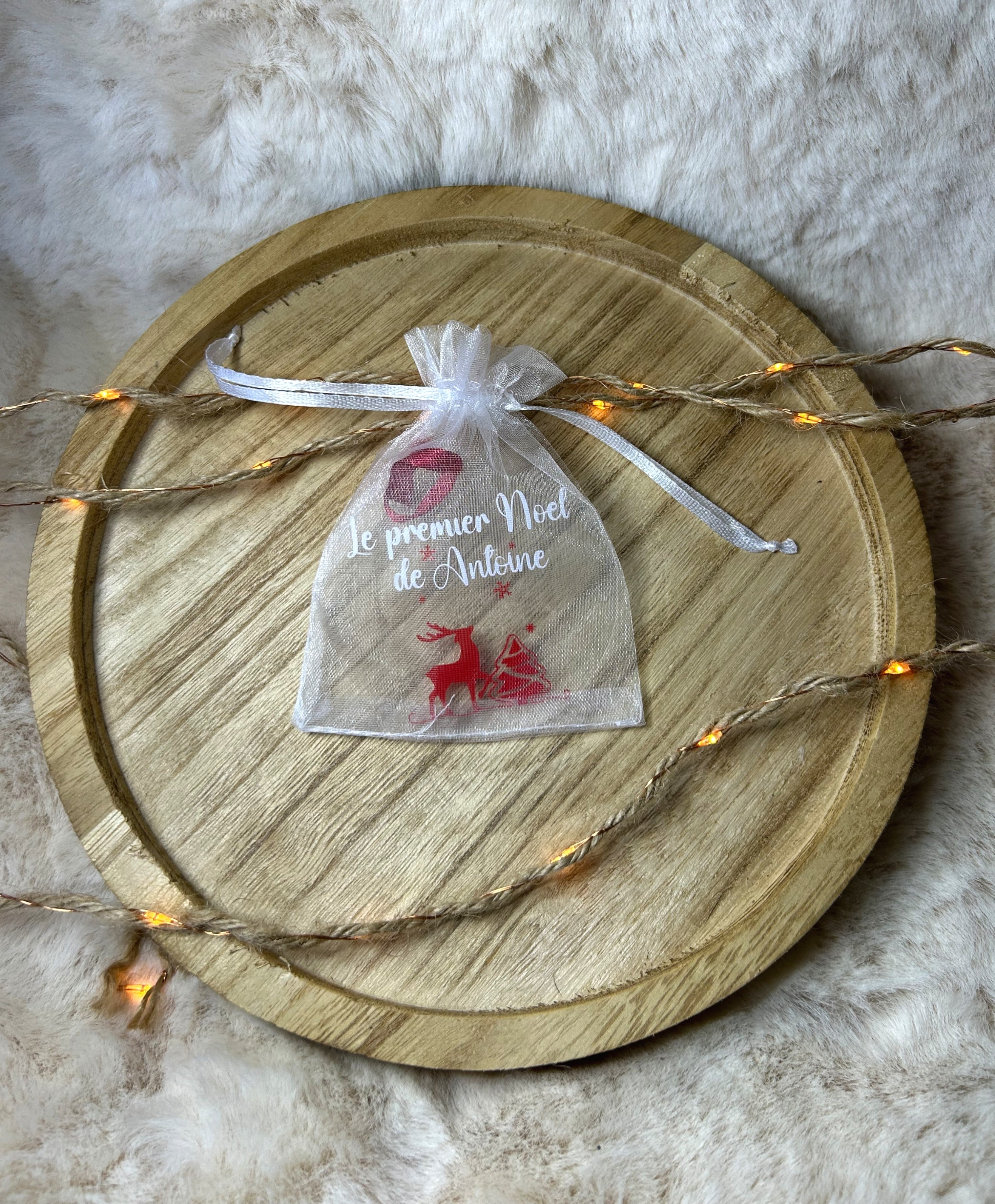 Suspensions de Noël « Mon premier Noël » - Une douce décoration pour célébrer la toute première magie de Noël de bébé