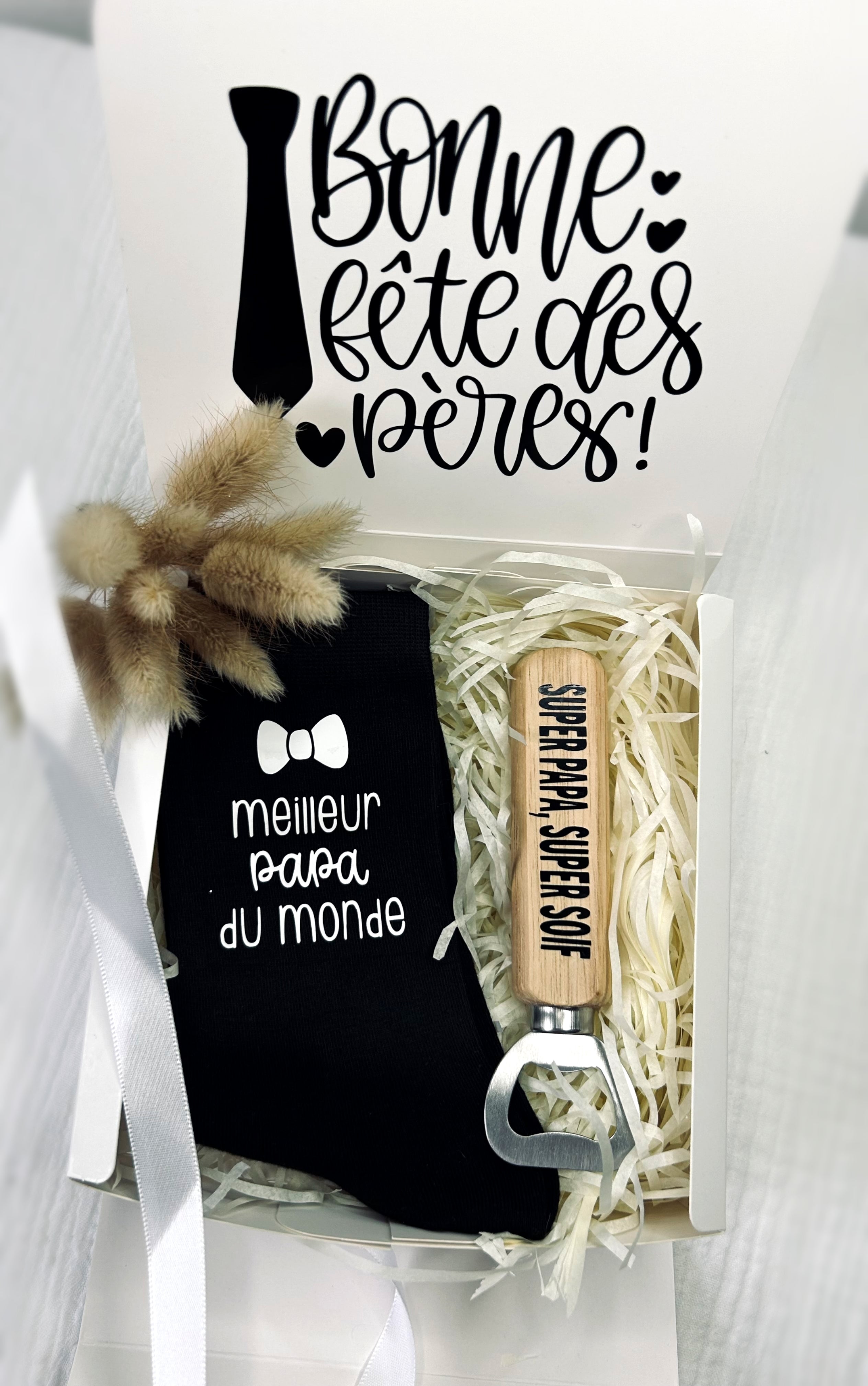 Box " Bonne fête Papa " - Petites attentions pour un grand papa