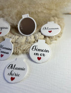 Miroir de poche « Joli reflet » - Un accessoire pratique et délicat, imaginé pour offrir bien plus qu’un simple reflet.
