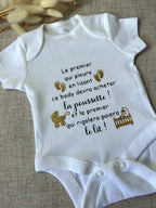 Body « Le premier qui pleure en lisant ce body… »