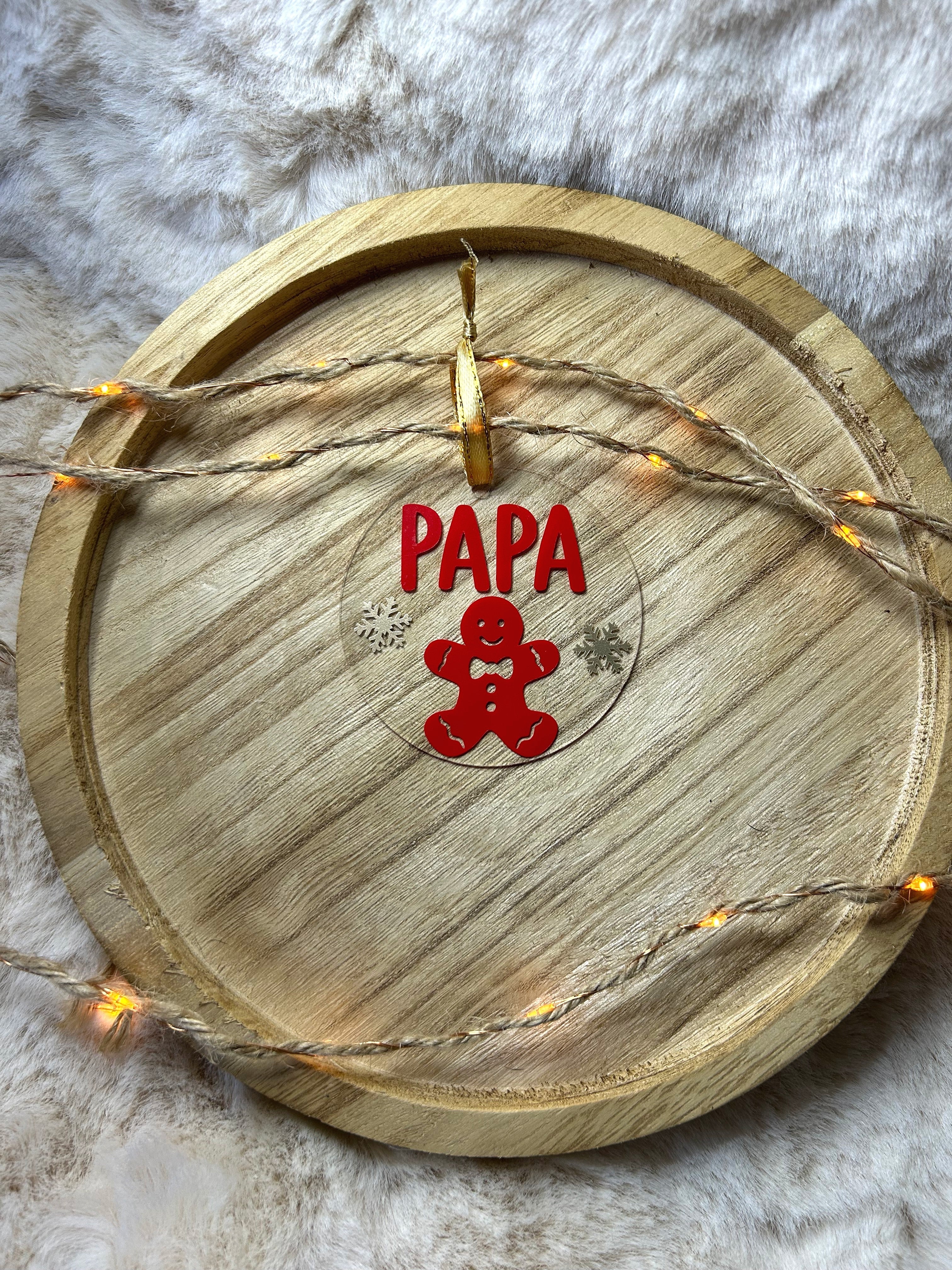 Suspensions de Noël « Les prénoms enchantés » - Chaque prénom devient une petite lumière accrochée à la magie de Noël