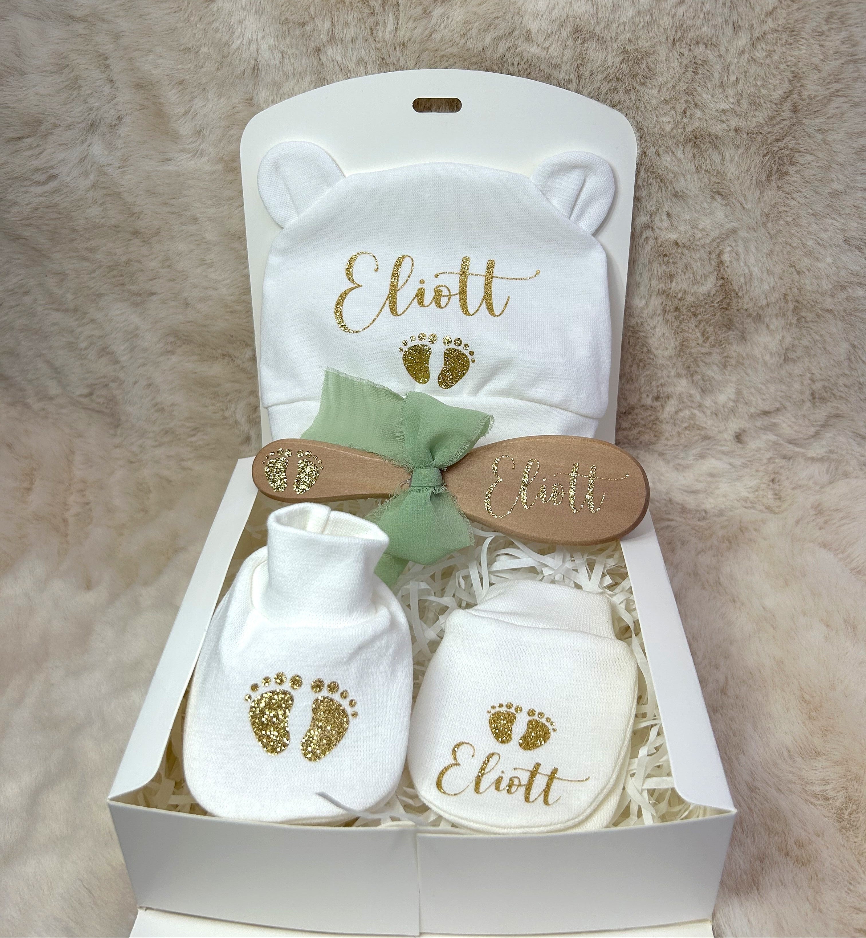 Coffret naissance « Mon cocon précieux » - Les essentiels réunis dans un coffret rempli de douceur et d’amour.