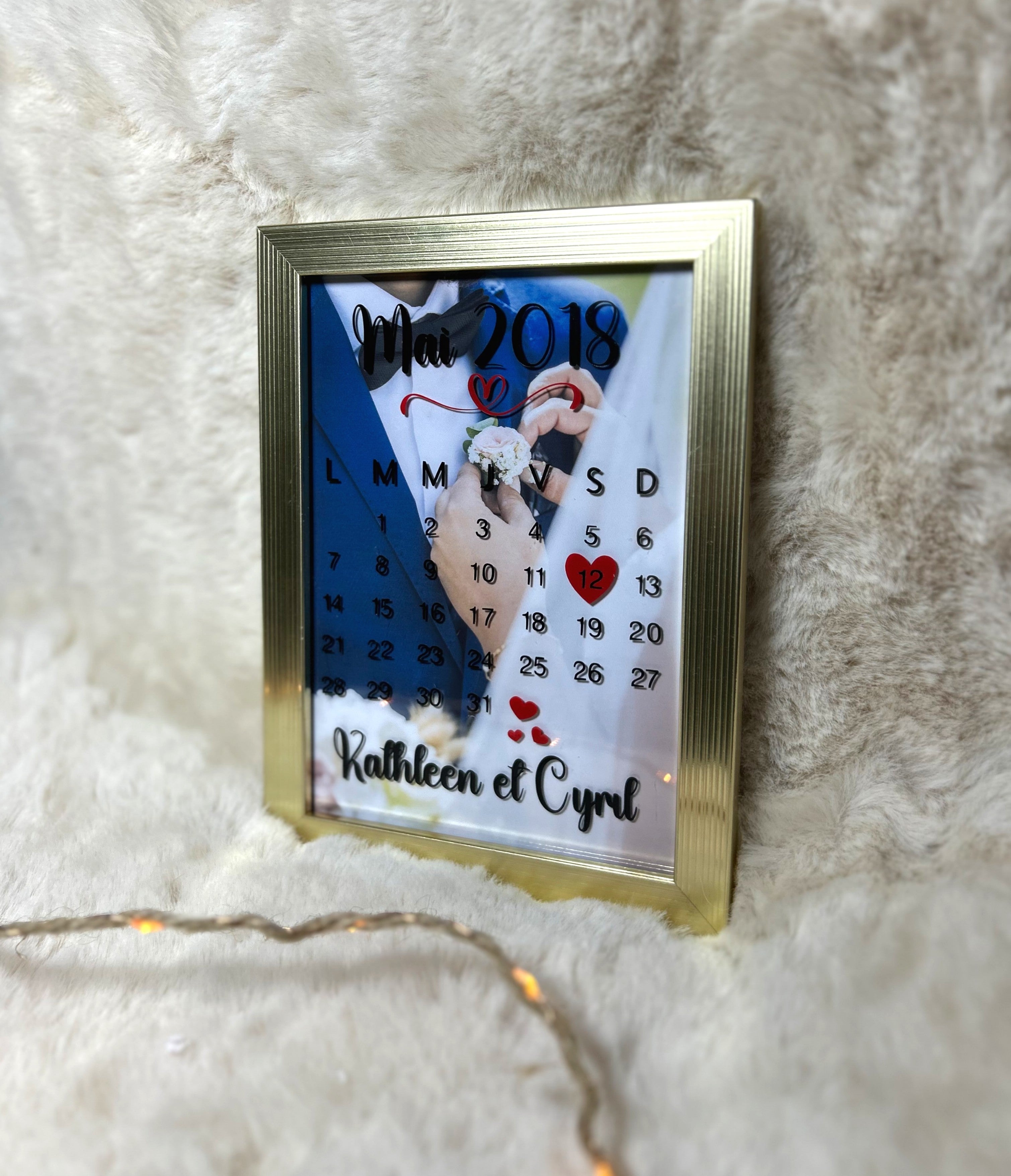 Cadre « Souvenir encadré » - Parce que certains jours méritent d’être gardés près de soi.