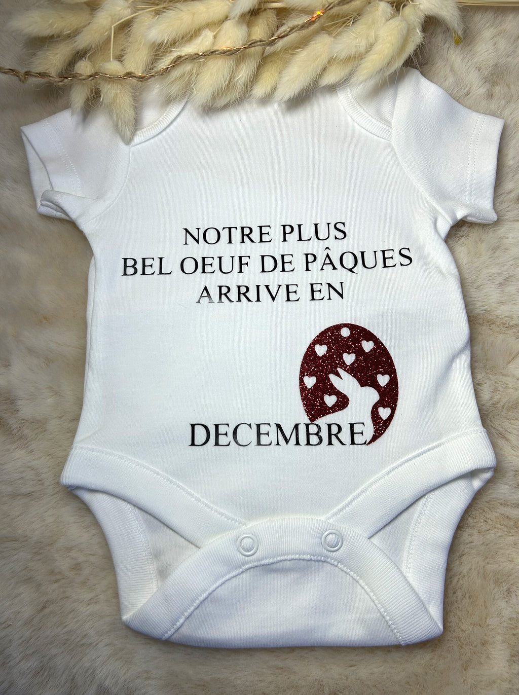 Body « Notre plus bel oeuf de pâques arrive en... »