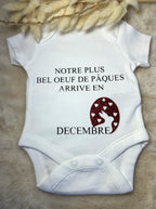 Body « Notre plus bel oeuf de pâques arrive en... »