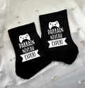 Chaussettes " Super Parrain" - Un détail à enfiler pour un rôle à vie.