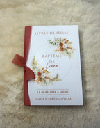Livret de cérémonie « Éclat Terracotta » - Une ambiance bohème et chaleureuse pour accompagner les plus beaux instants de votre cérémonie.