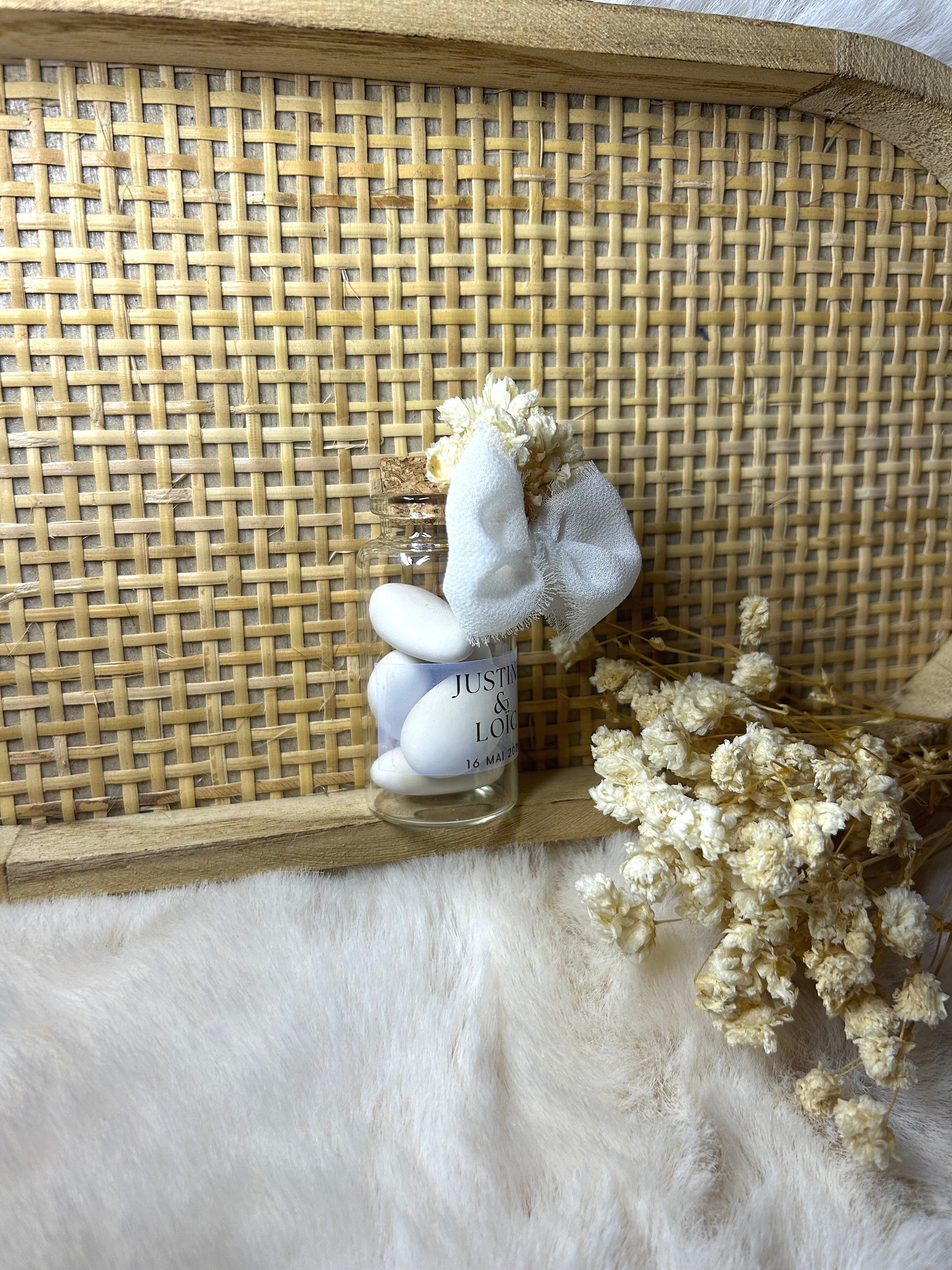 Fiole " Doux présent " - Quelques douceurs, pour un moment à garder précieusement.