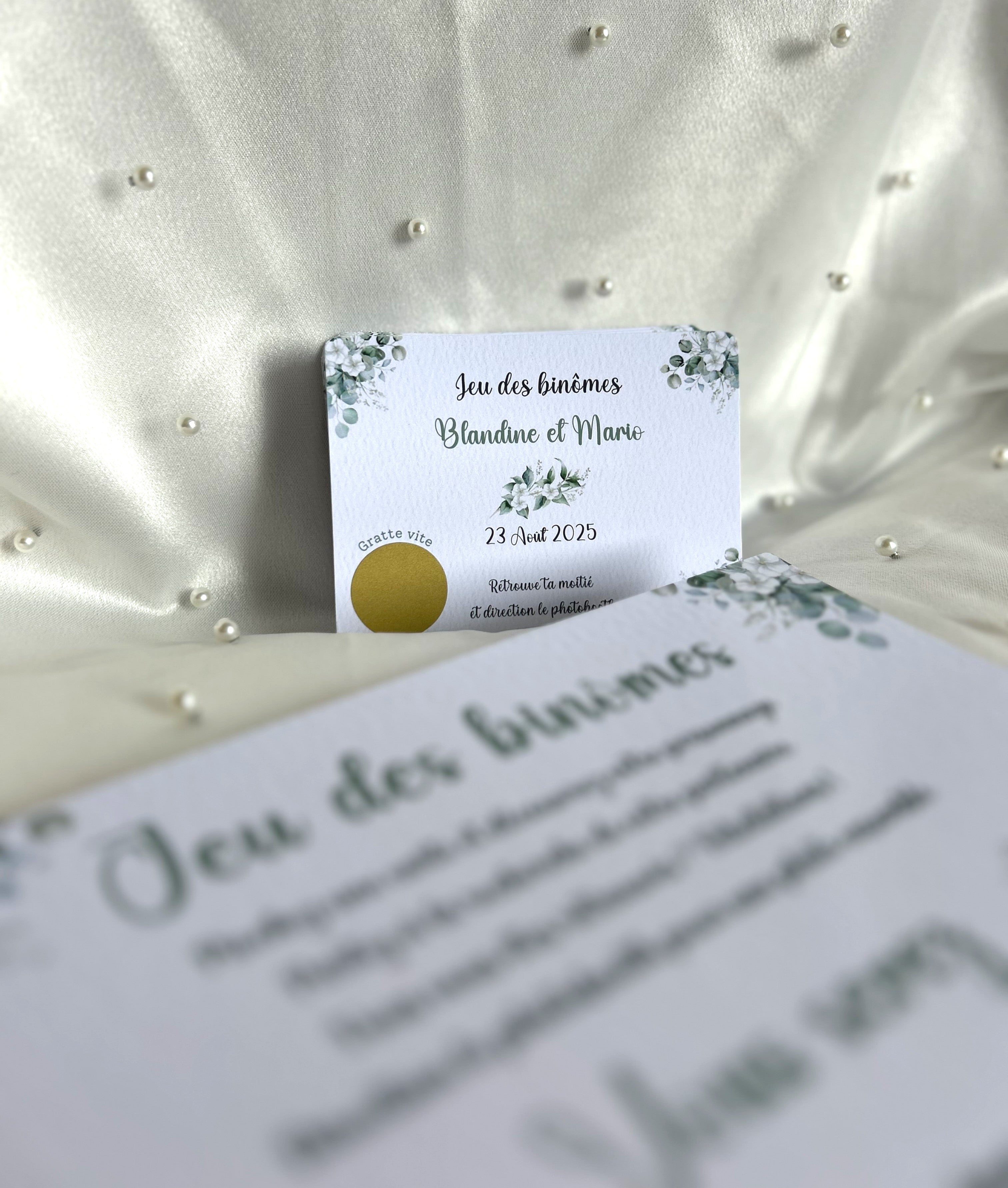 Jeu des binômes «Le duo mystère » - Moment d'échange et de convivialité