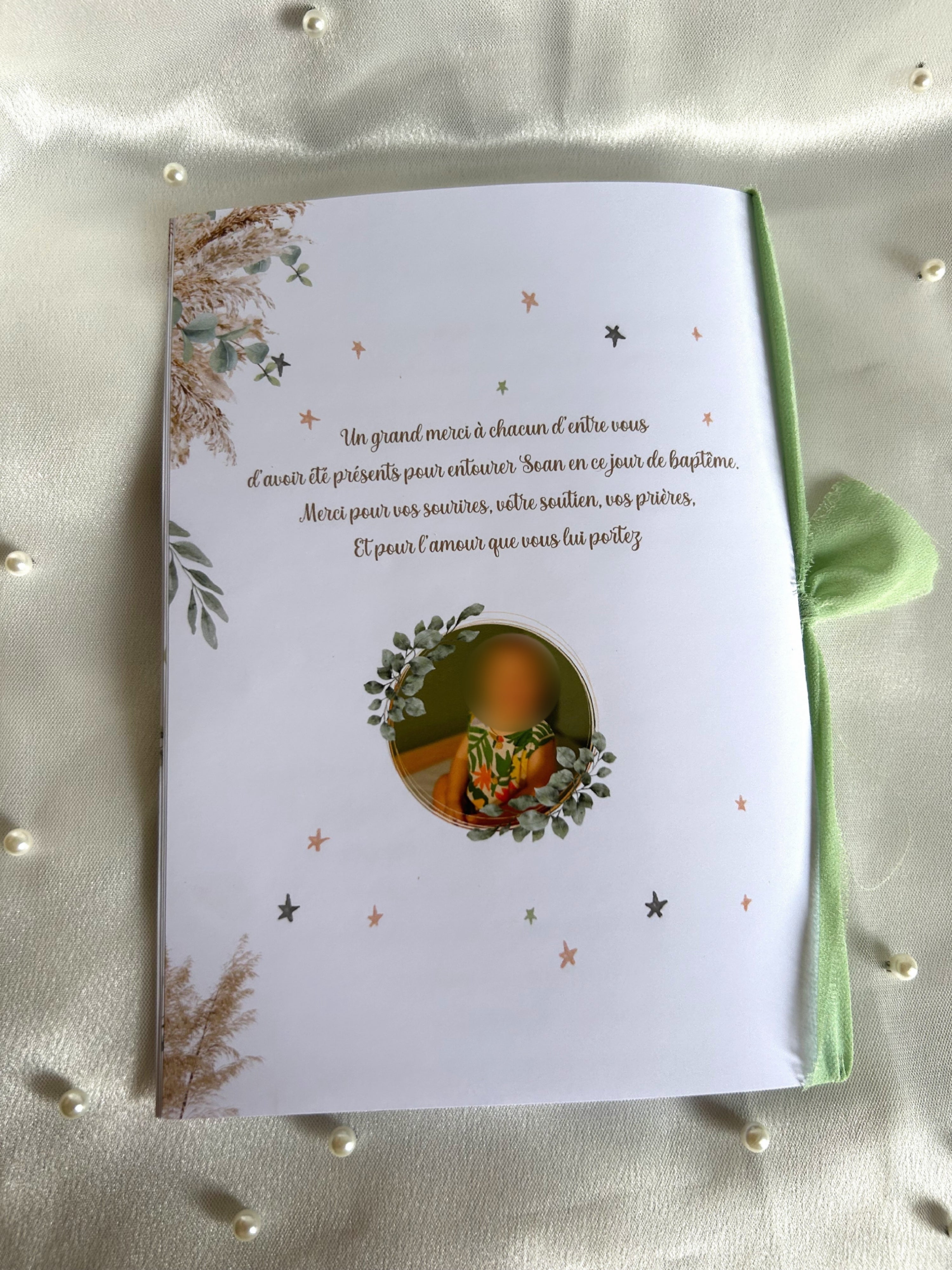 Livret de cérémonie « Balade Champêtre » - Une page après l'autre, l'histoire d'un moment précieux