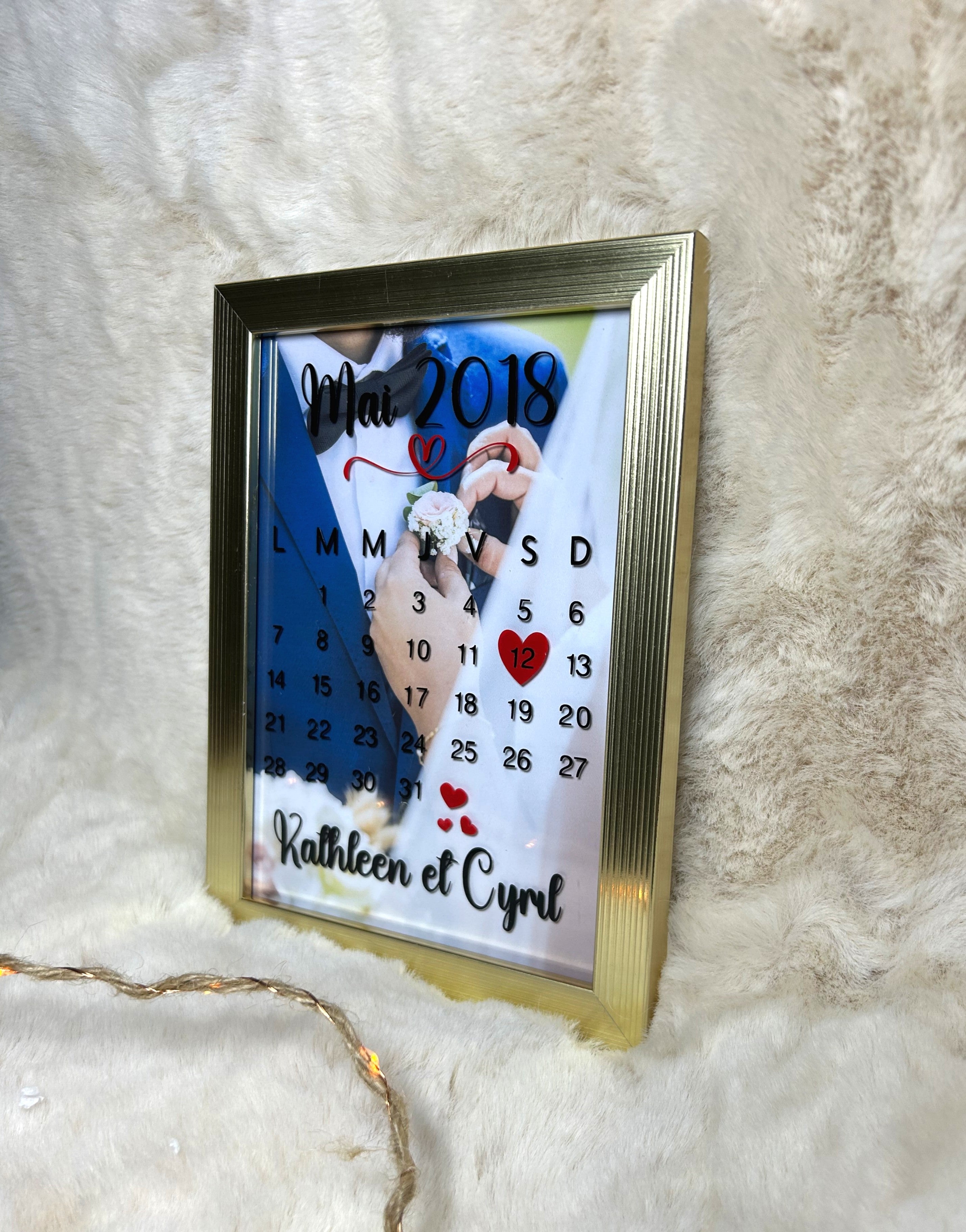 Cadre « Souvenir encadré » - Parce que certains jours méritent d’être gardés près de soi.