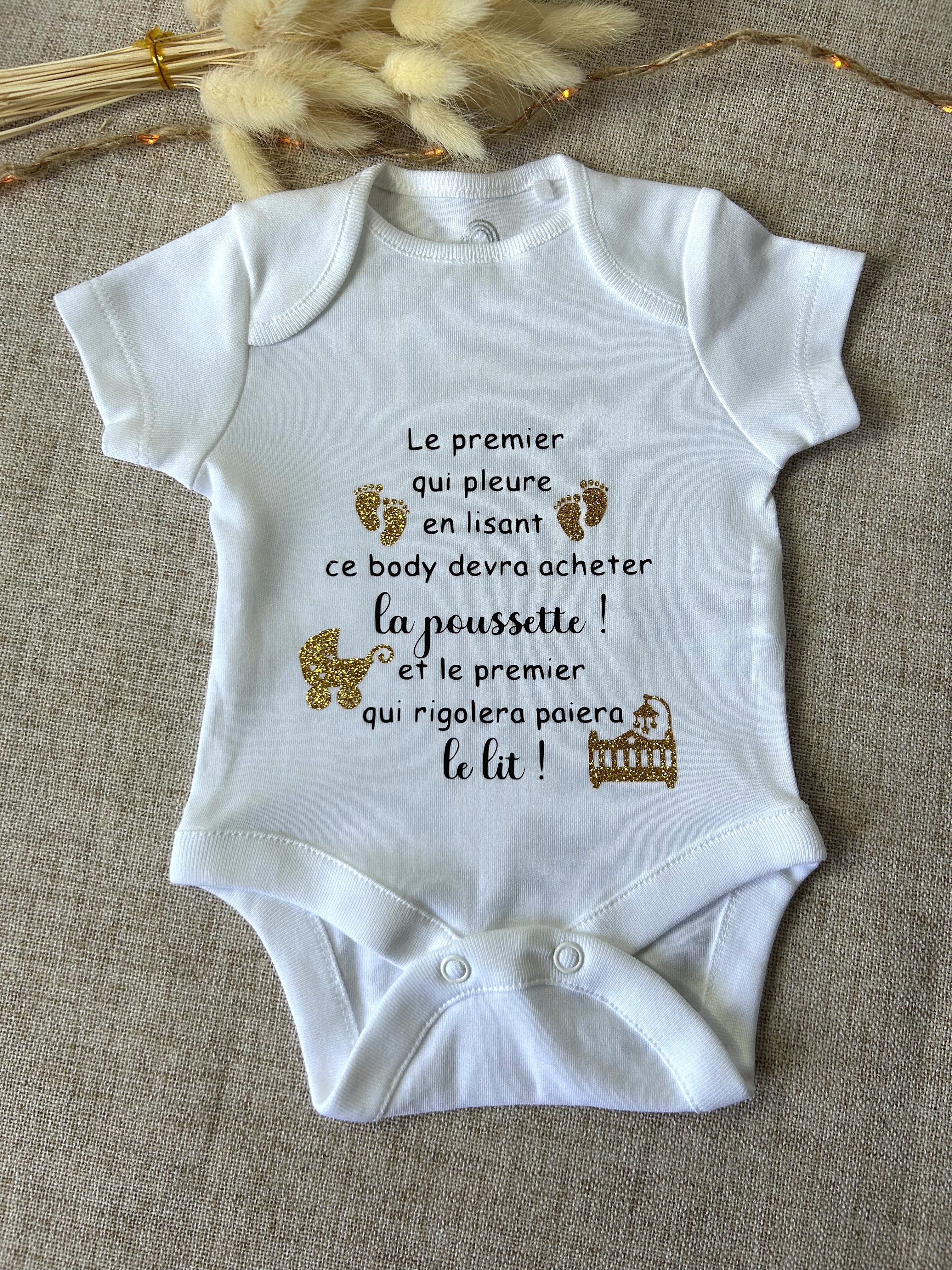 Body « Le premier qui pleure en lisant ce body… »