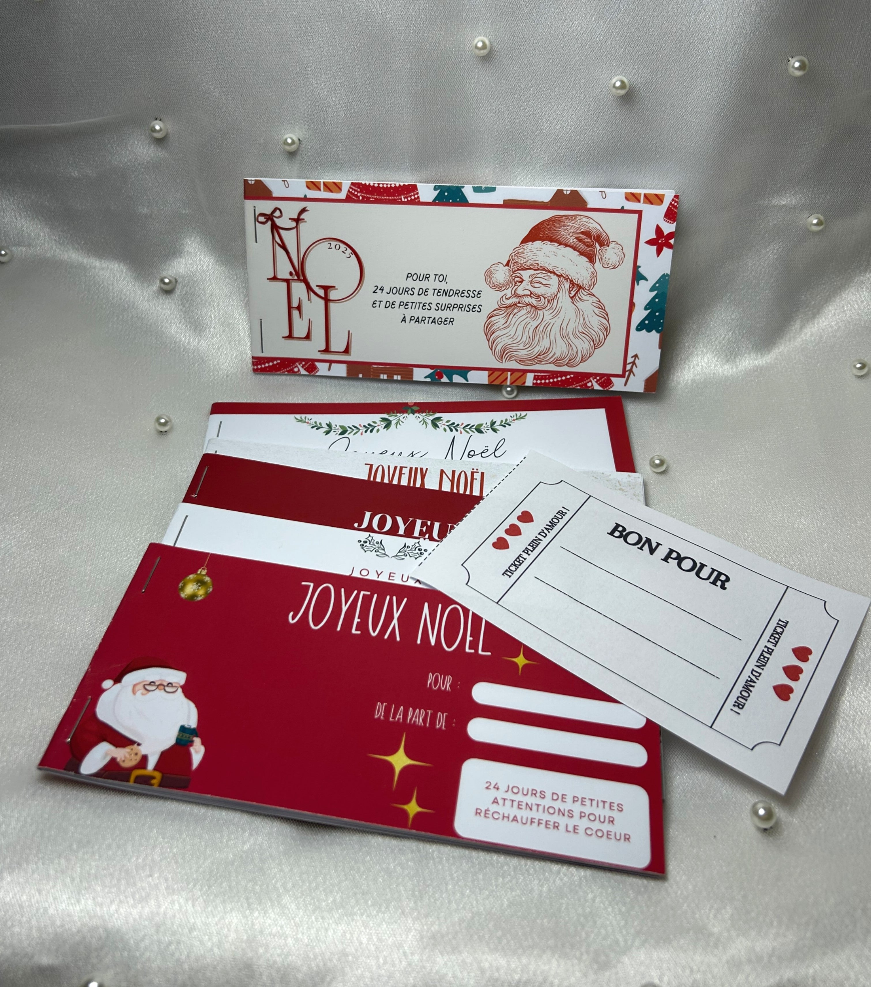 Carnet de bons de l’avent - Un carnet pour patienter jusqu’à Noël, sans jamais perdre la magie.