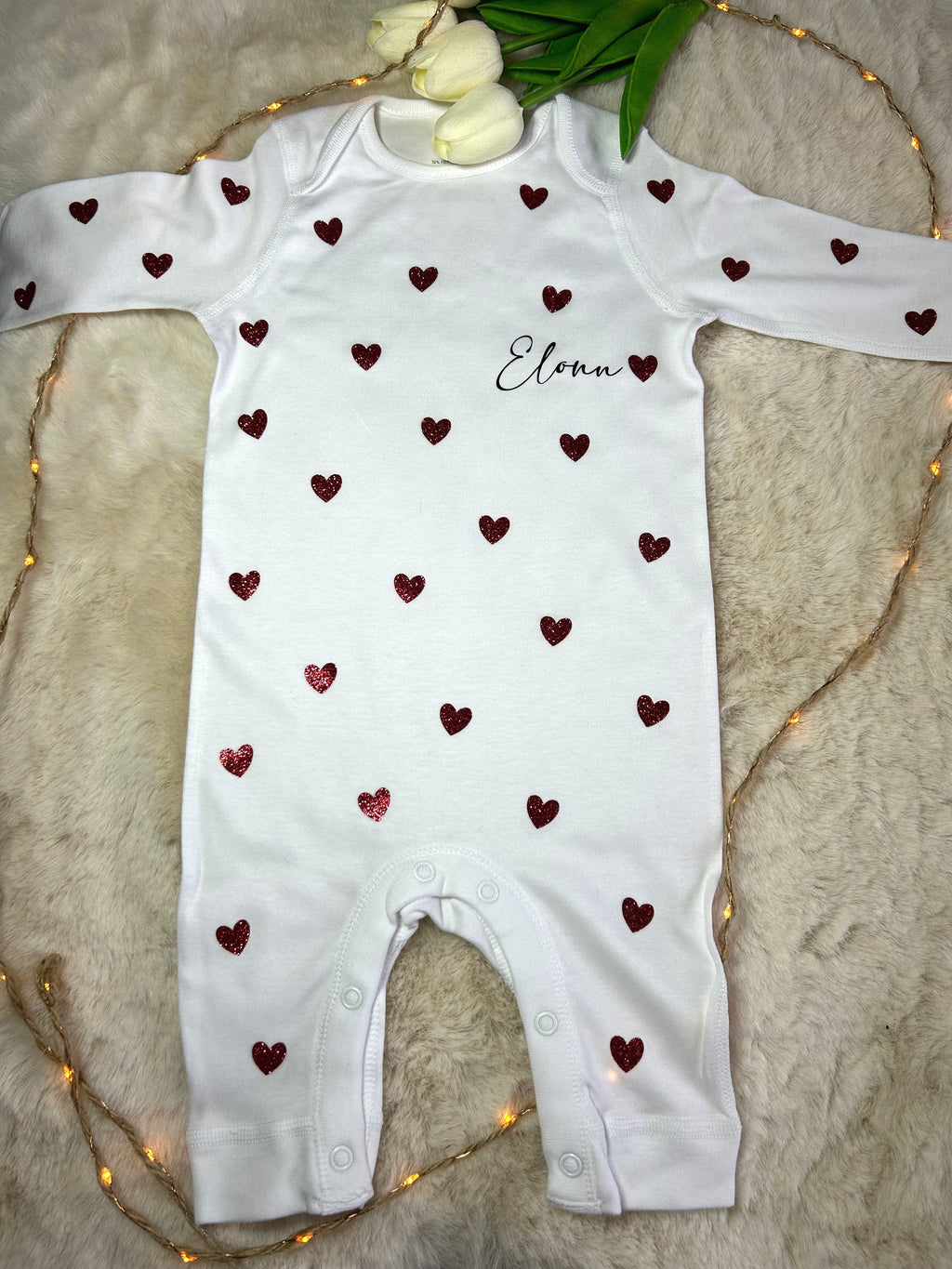 Pyjama « Petit cœur » - Pour envelopper les nuits de douceur.