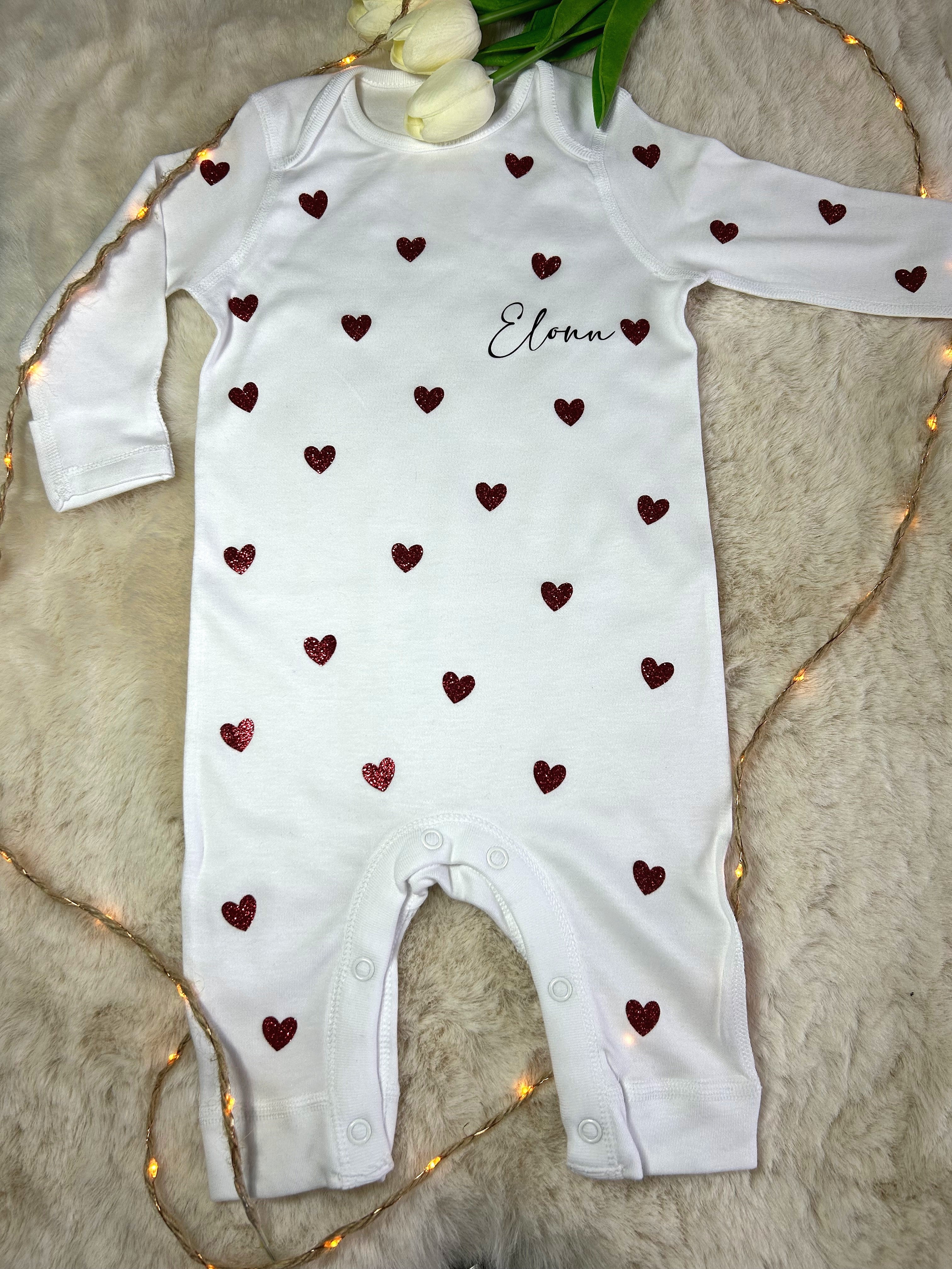 Pyjama « Petit cœur » - Pour envelopper les nuits de douceur.